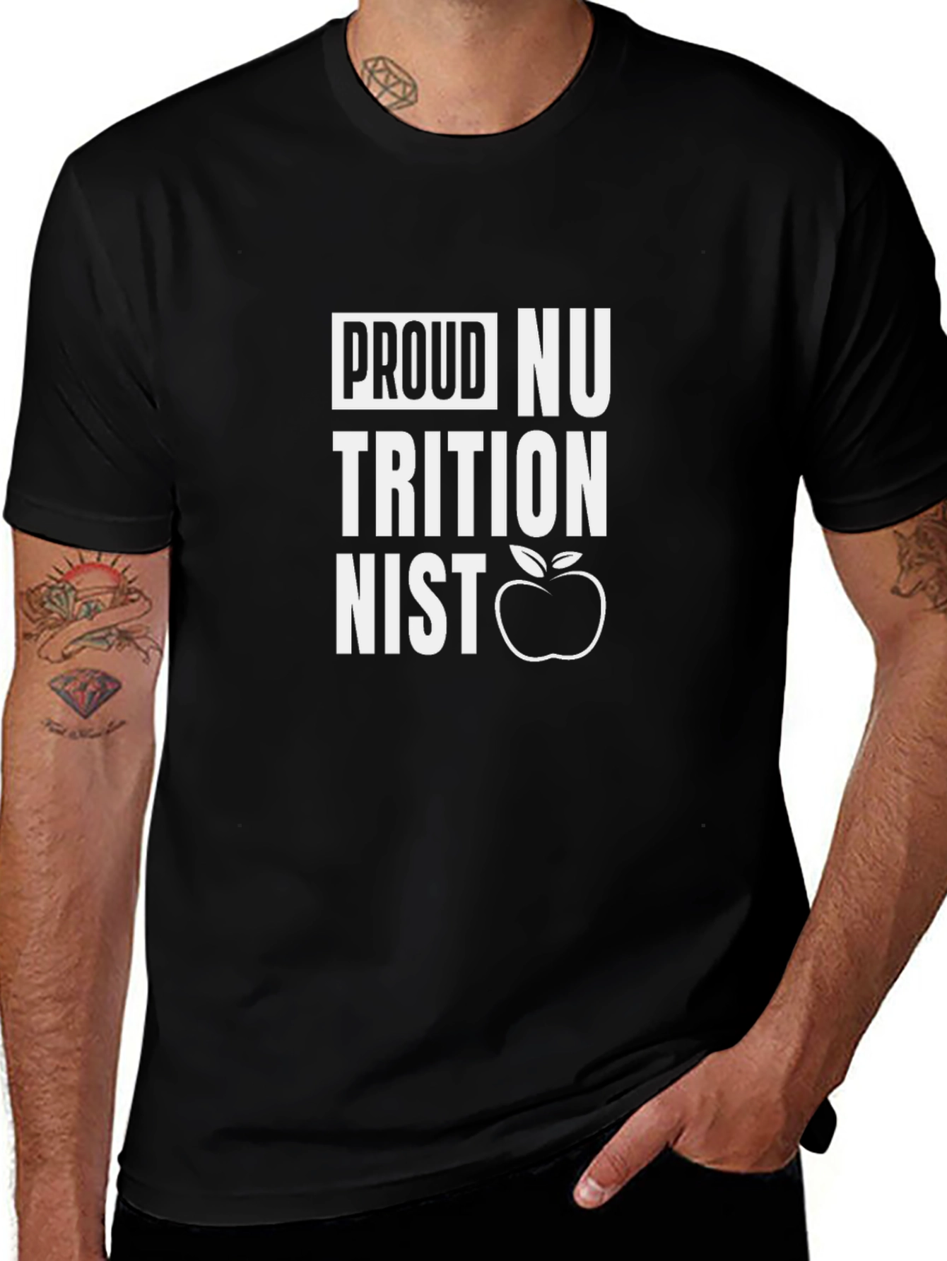 Proud Nutritionist T-Shirt - Health Professional Apparel