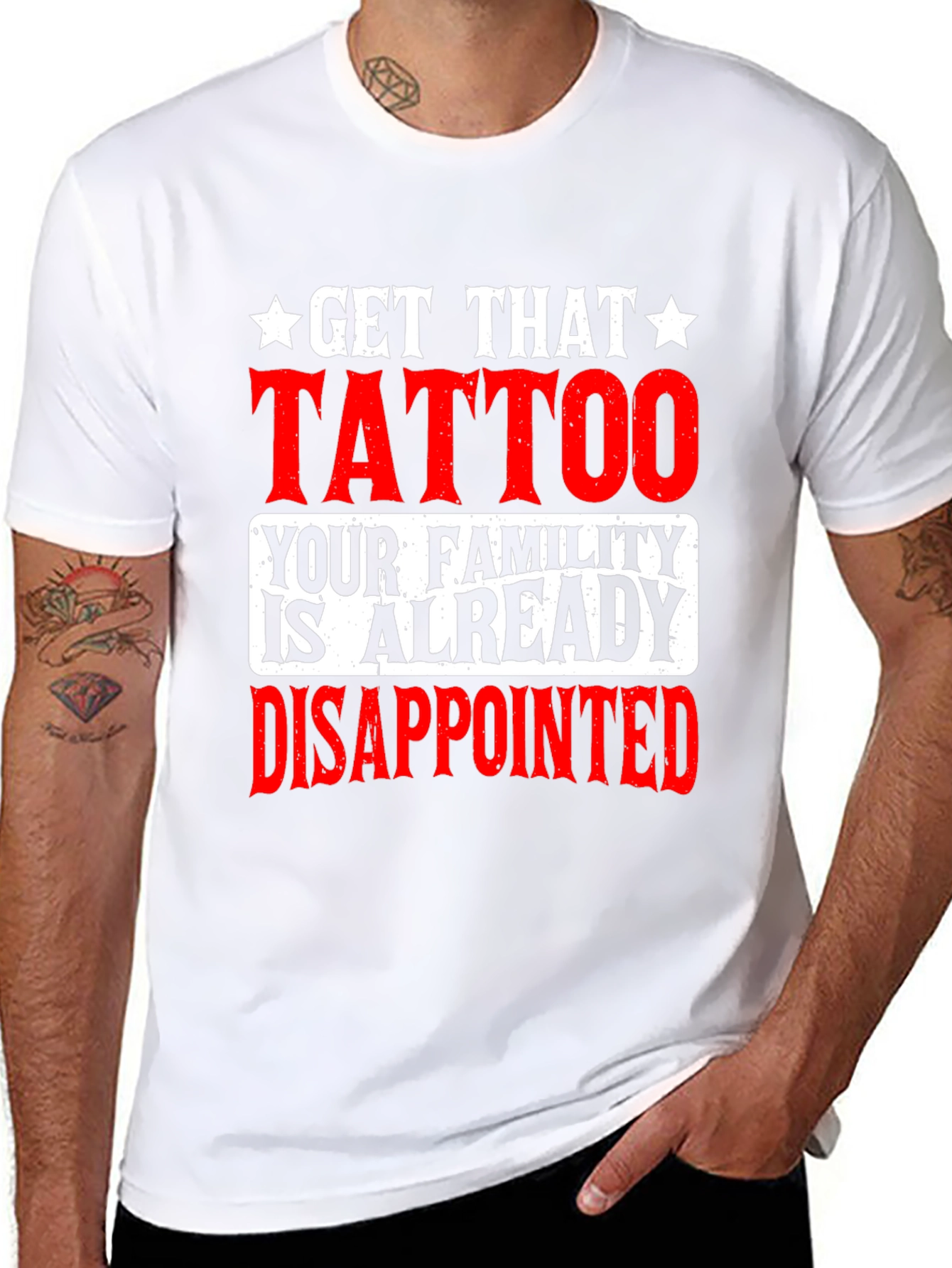 Get That Tattoo Funny Graphic Tee