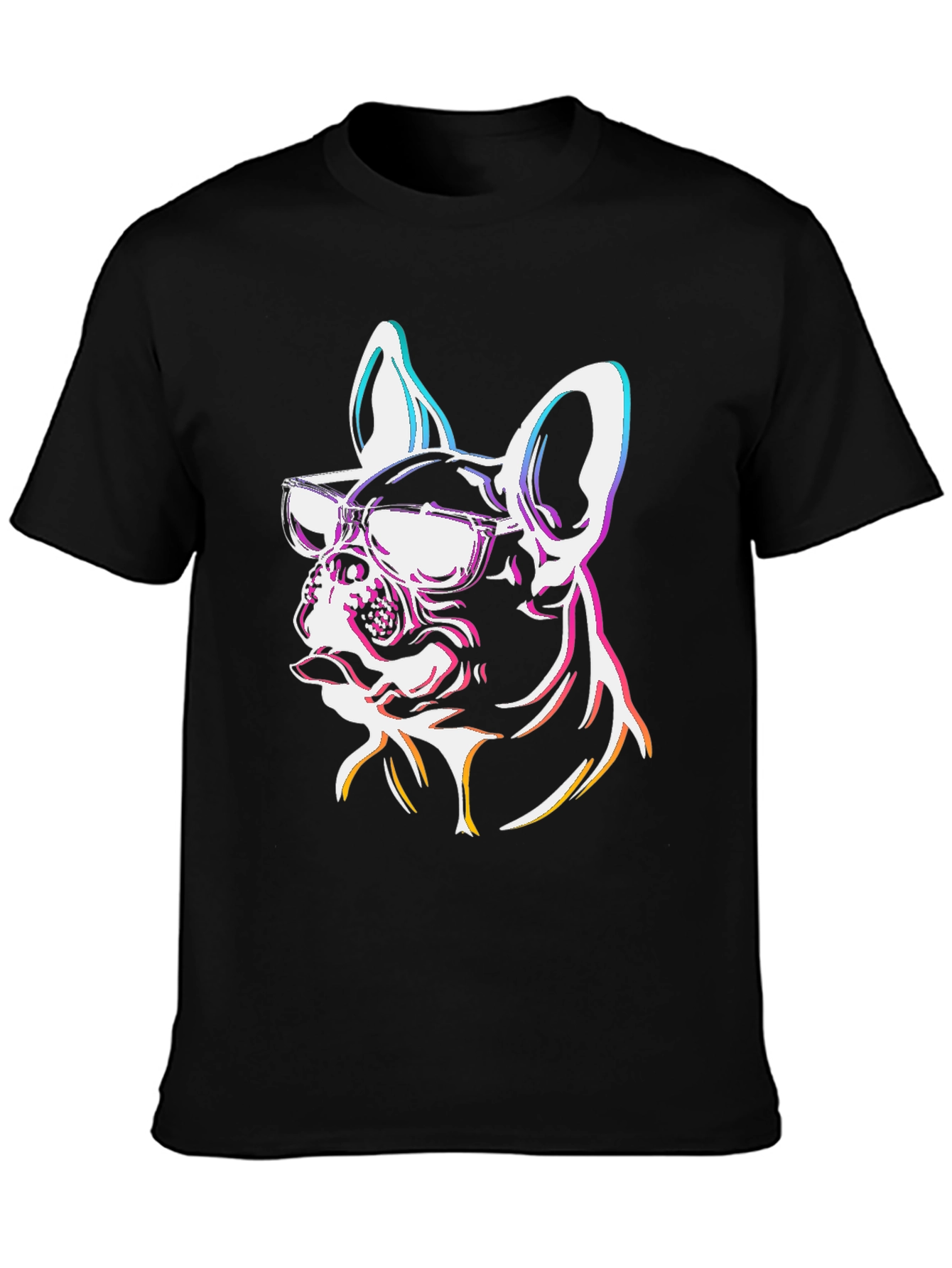 Cool French Bulldog Graphic Tee