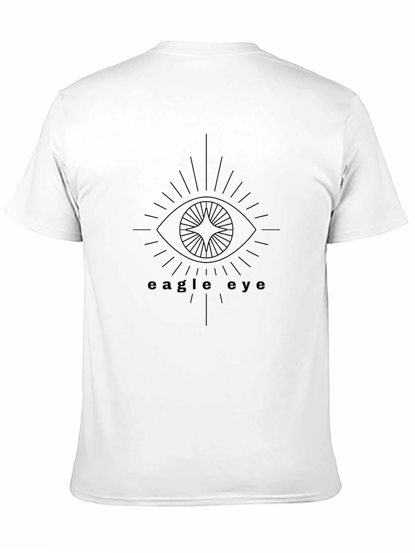 Eagle Eye Graphic Black T-Shirt