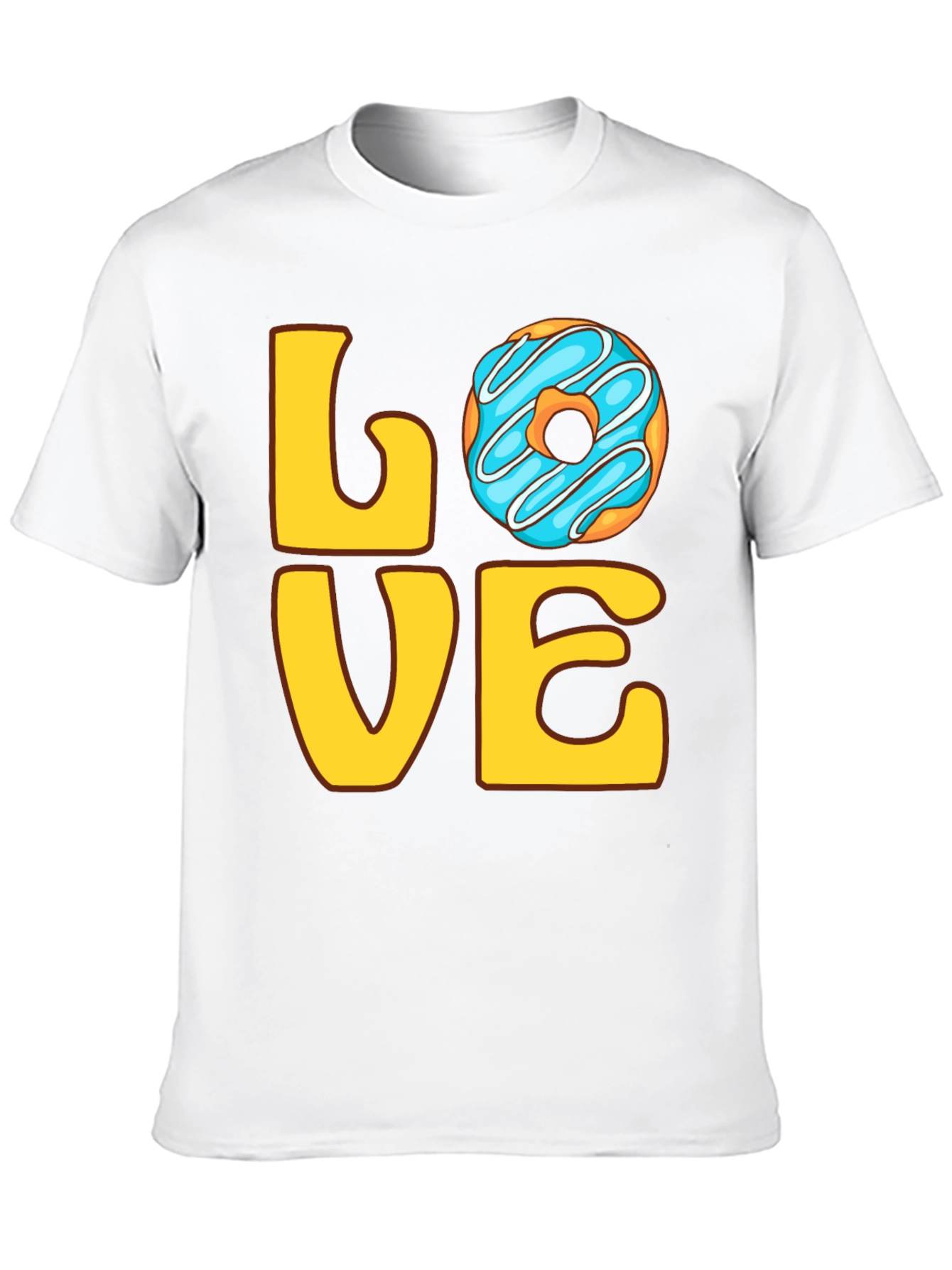 Love Donut T-Shirt - Stylish Graphic Tee