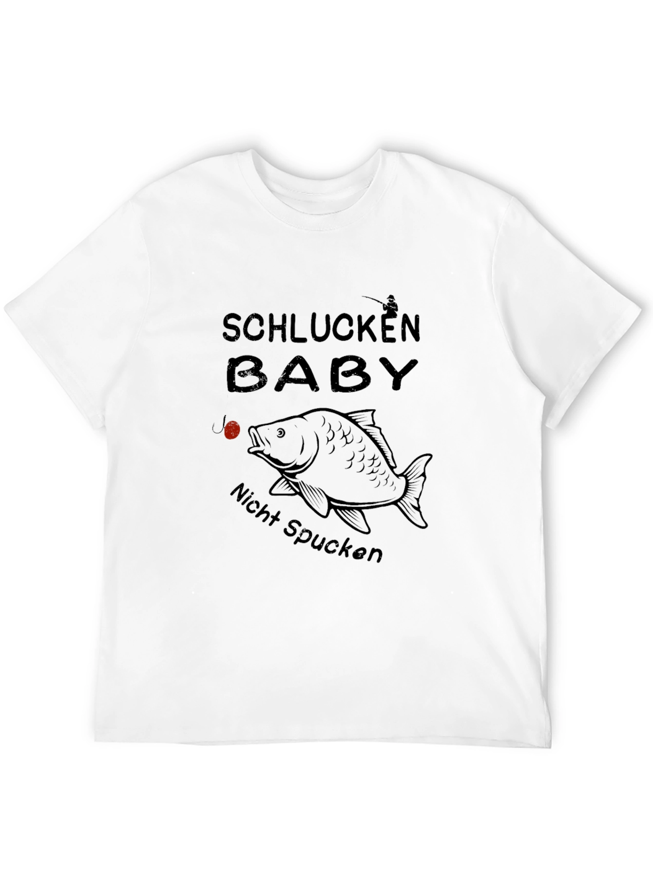 Schlucken Baby T-Shirt - Fishing Humor Tee