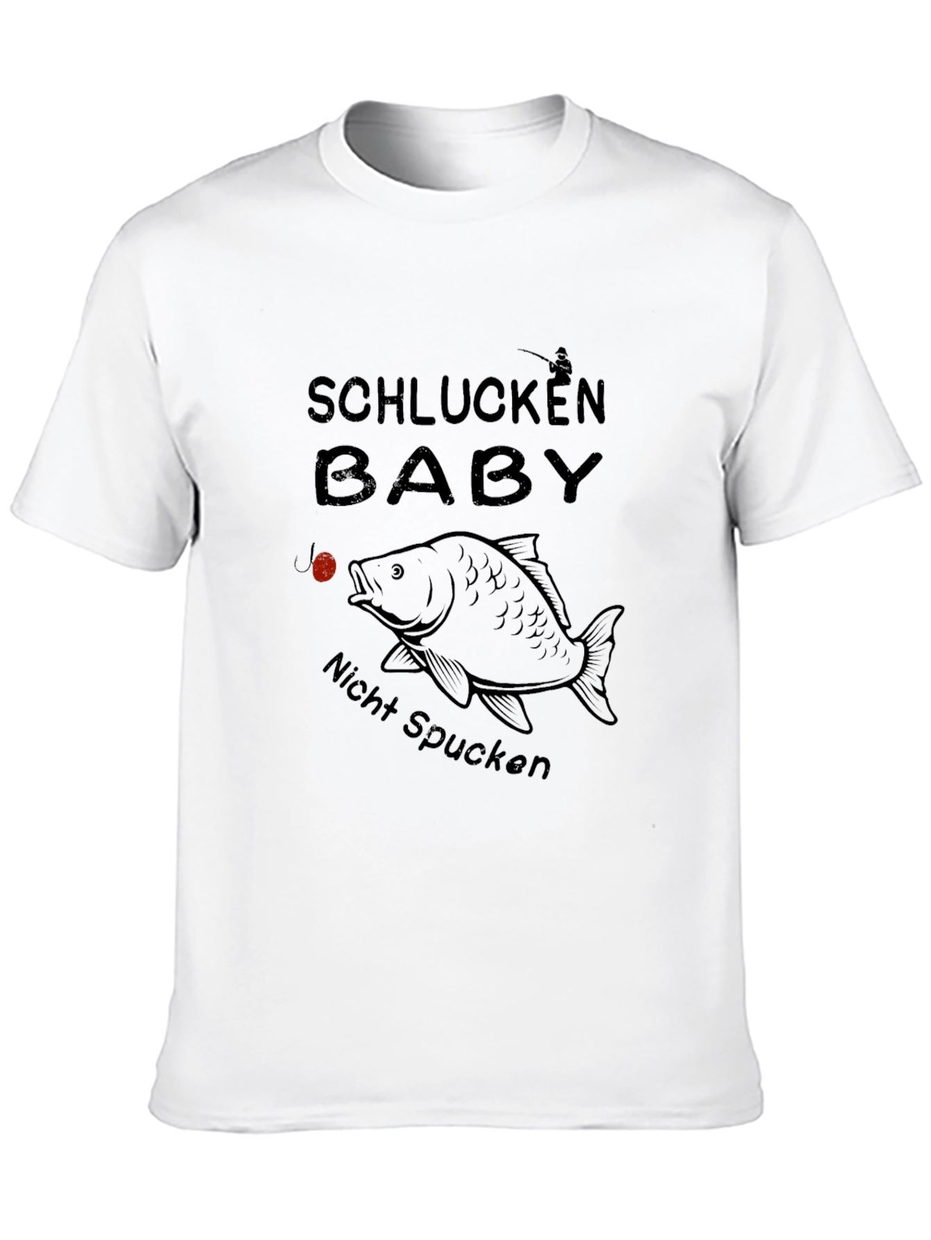 Schlucken Baby T-Shirt - Fishing Humor Tee