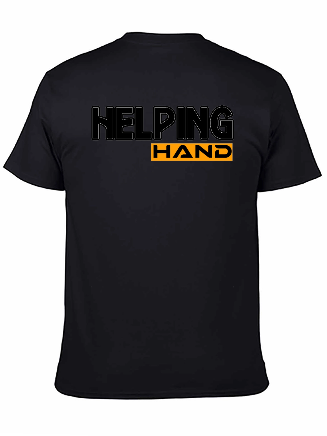 Helping Hand Black T-Shirt