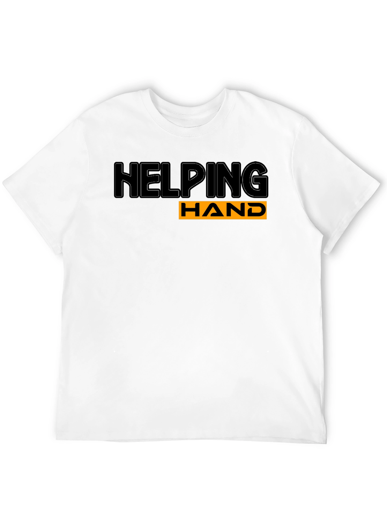 Helping Hand Black T-Shirt