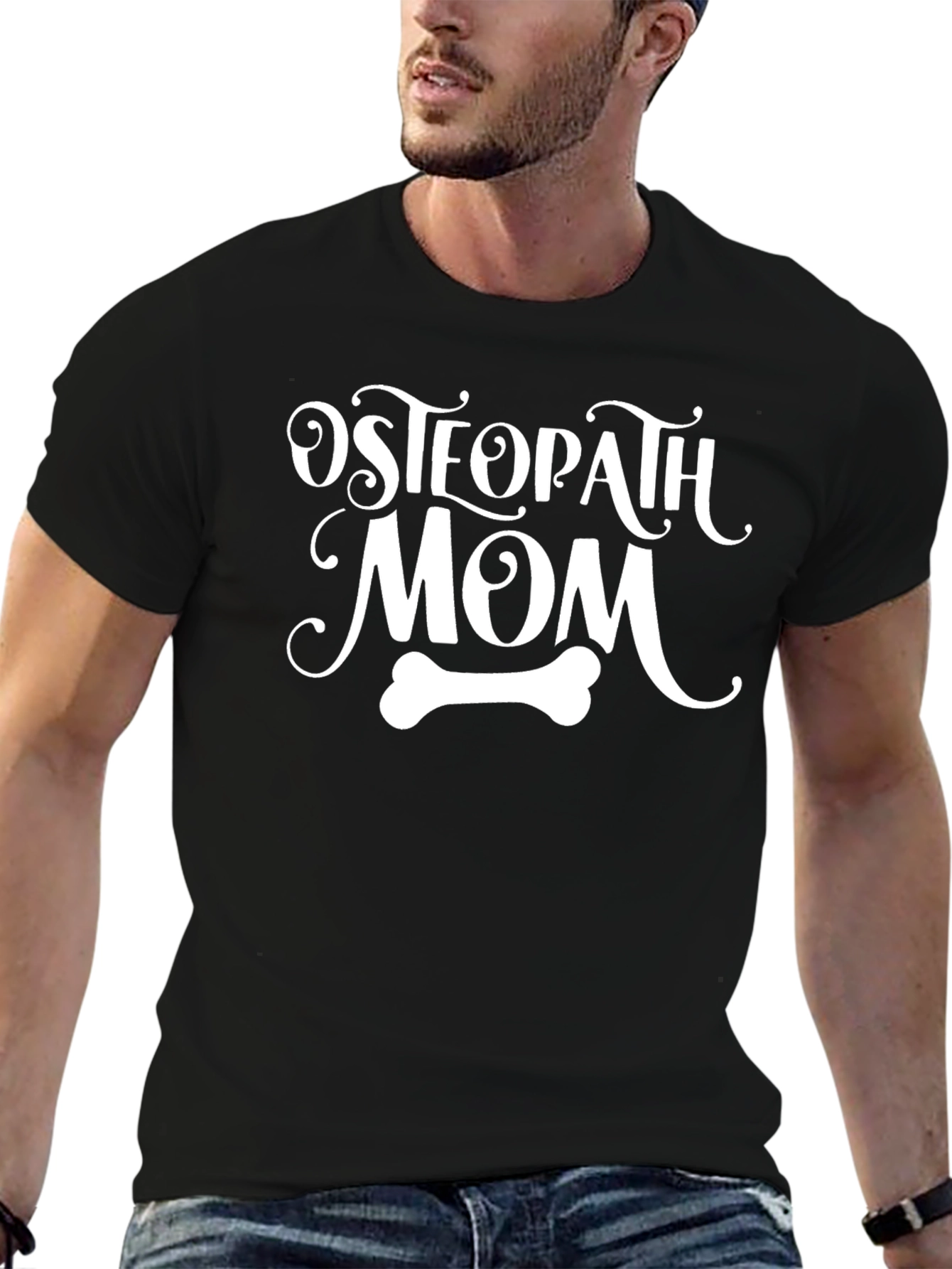 Osteopath Mom T-Shirt - Medical Gift