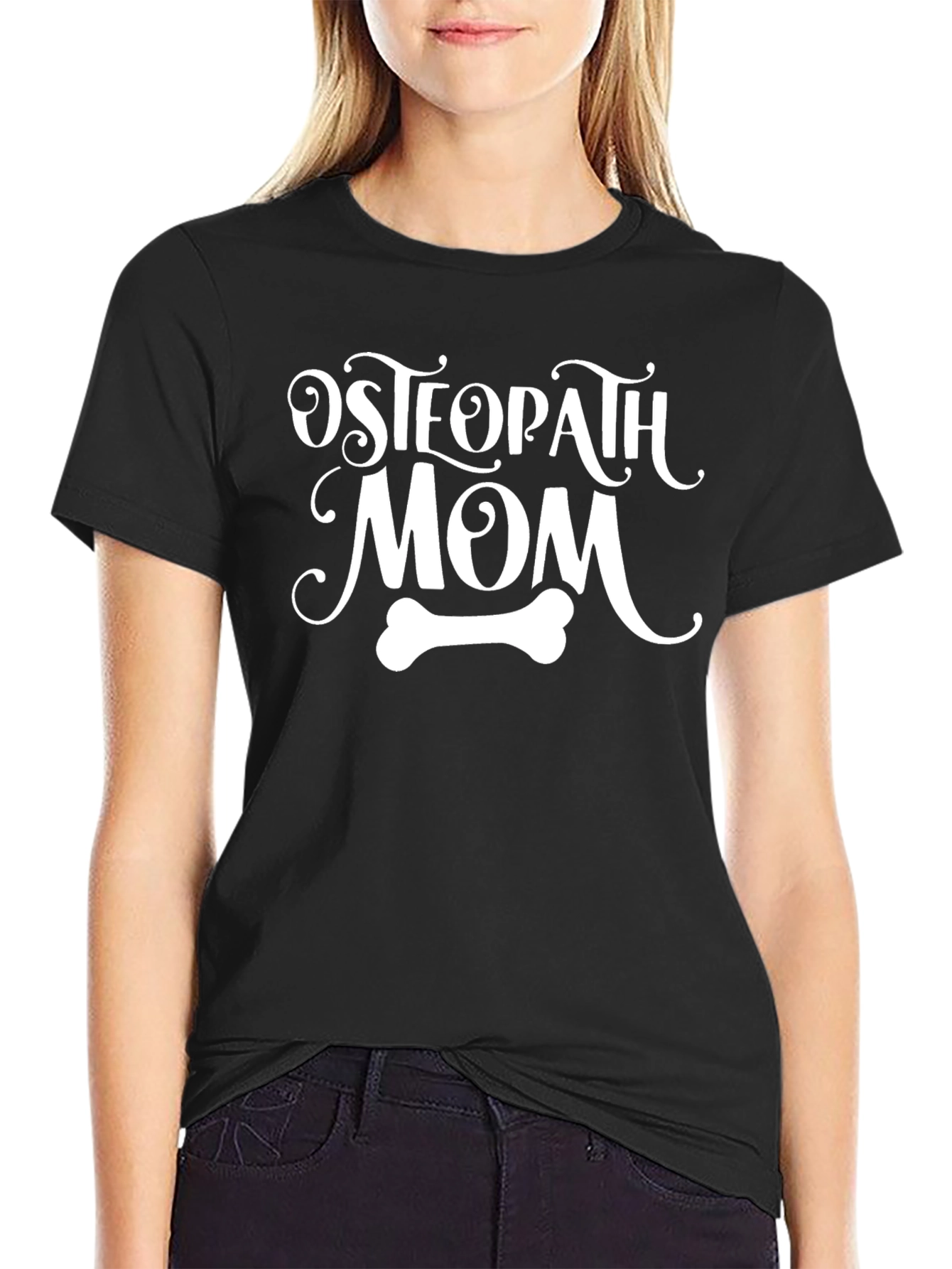 Osteopath Mom T-Shirt - Medical Gift