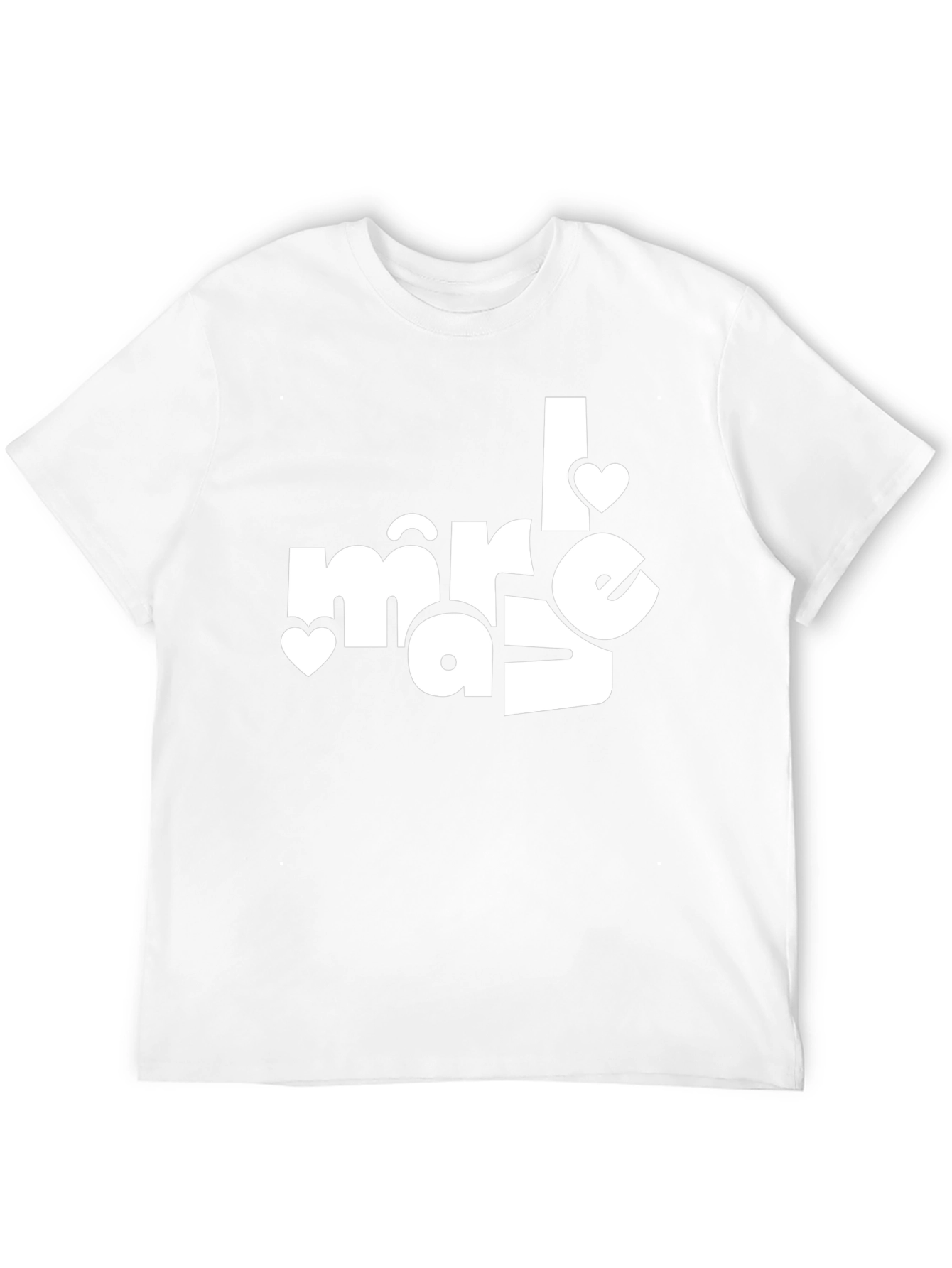 I Love Mere T-Shirt - Black Cotton Tee