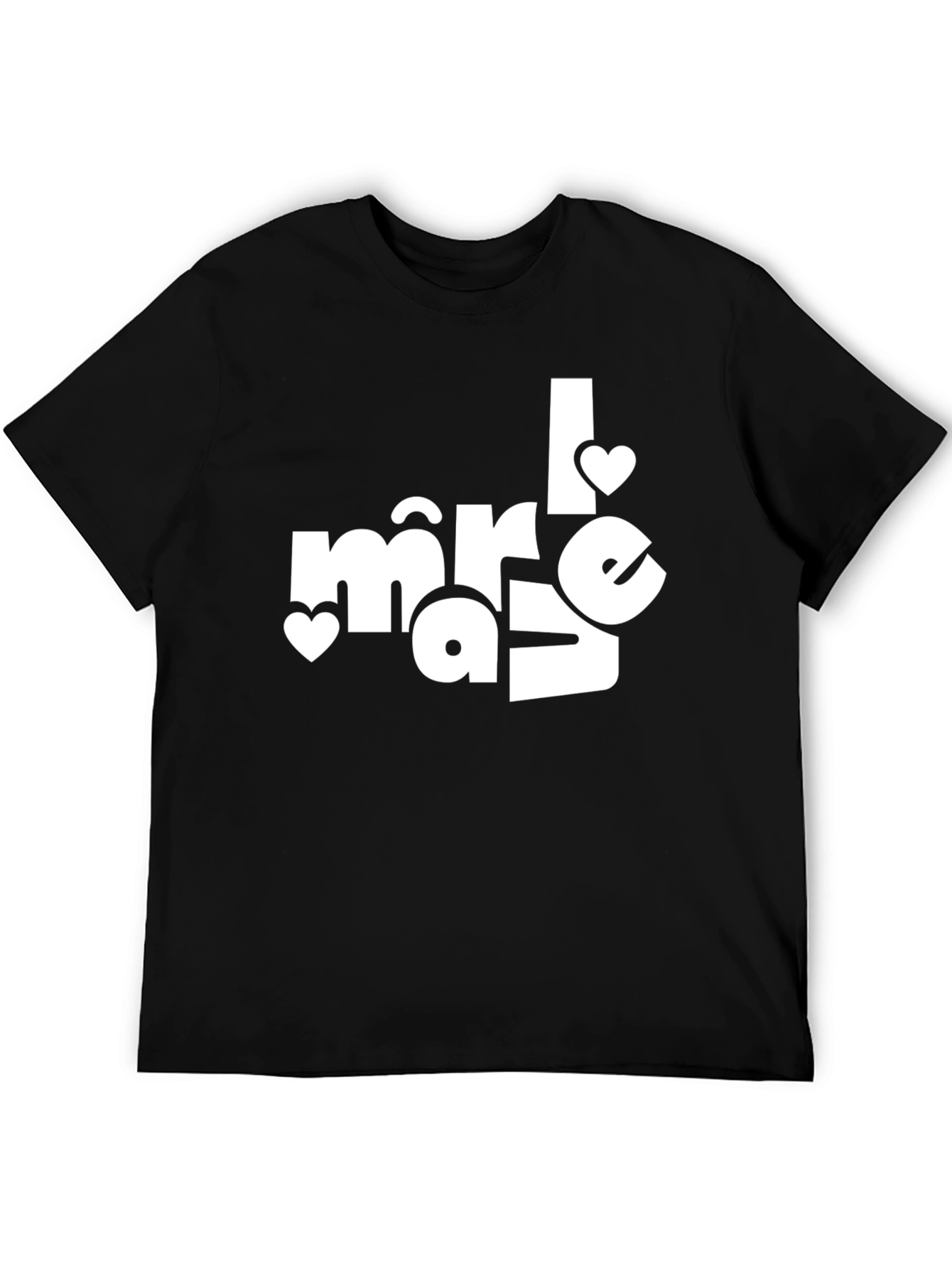 I Love Mere T-Shirt - Black Cotton Tee