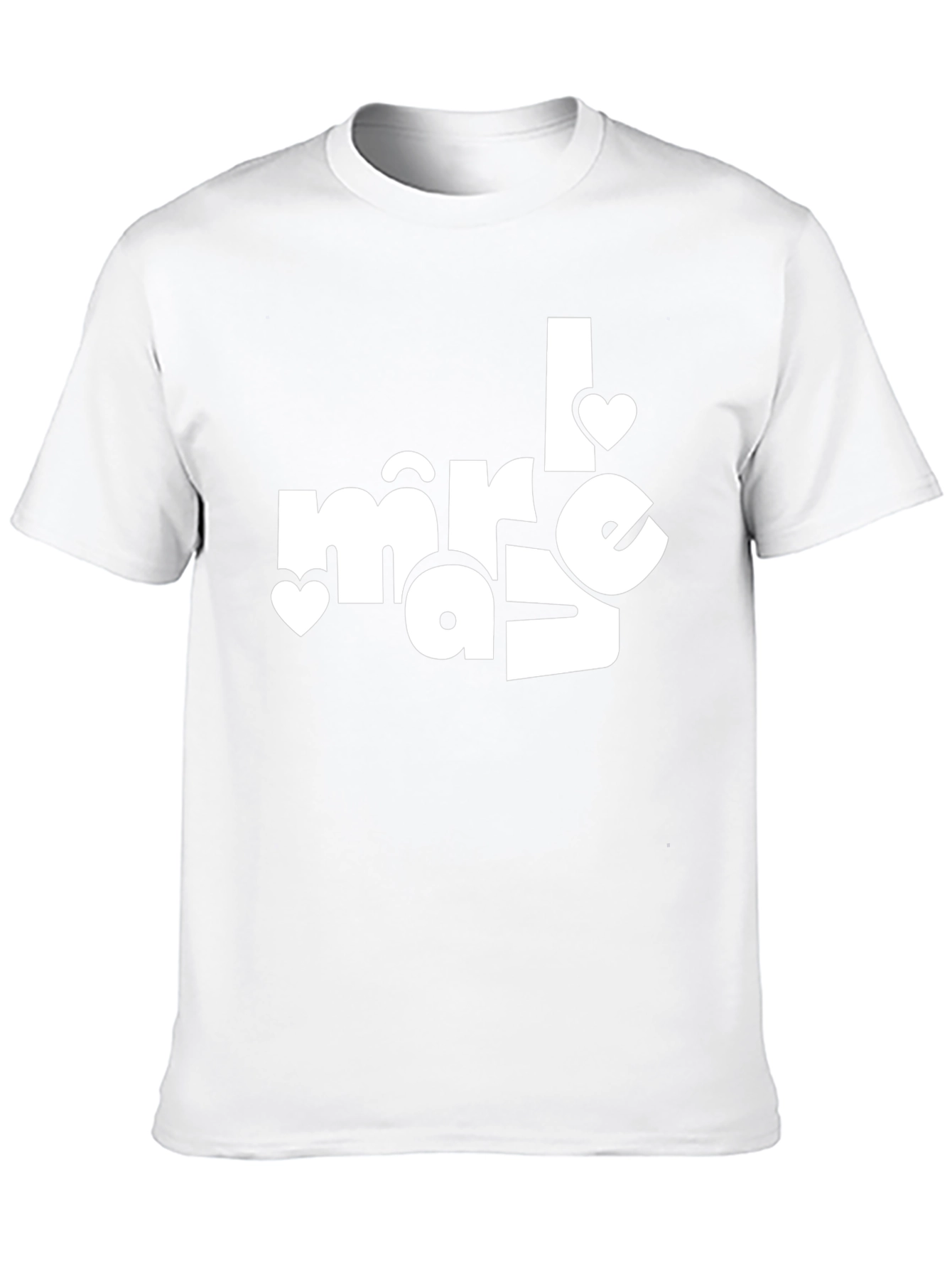 I Love Mere T-Shirt - Black Cotton Tee