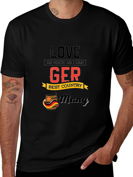 Love GERmany T-Shirt - Best Country German Pride