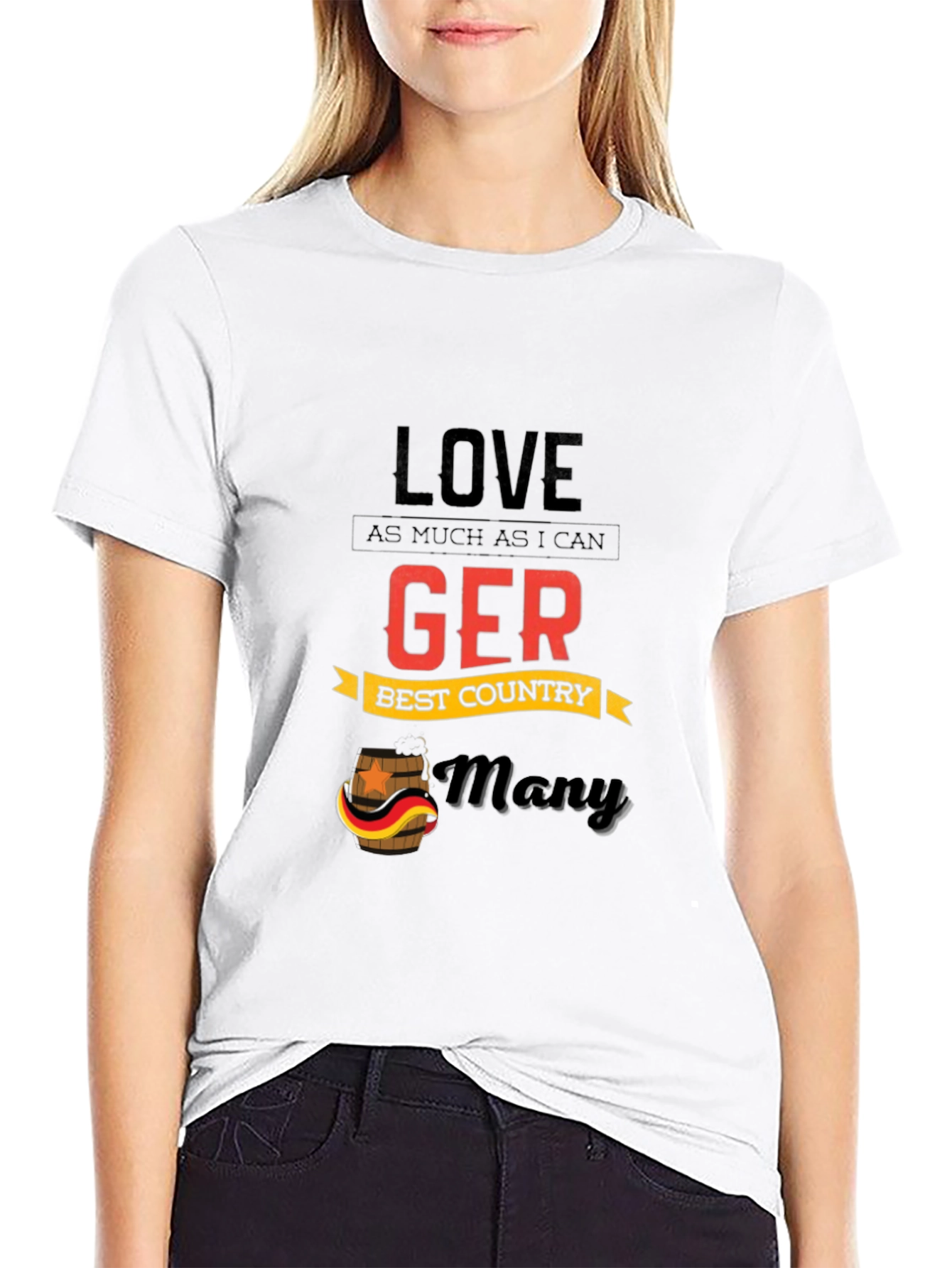 Love GERmany T-Shirt - Best Country German Pride