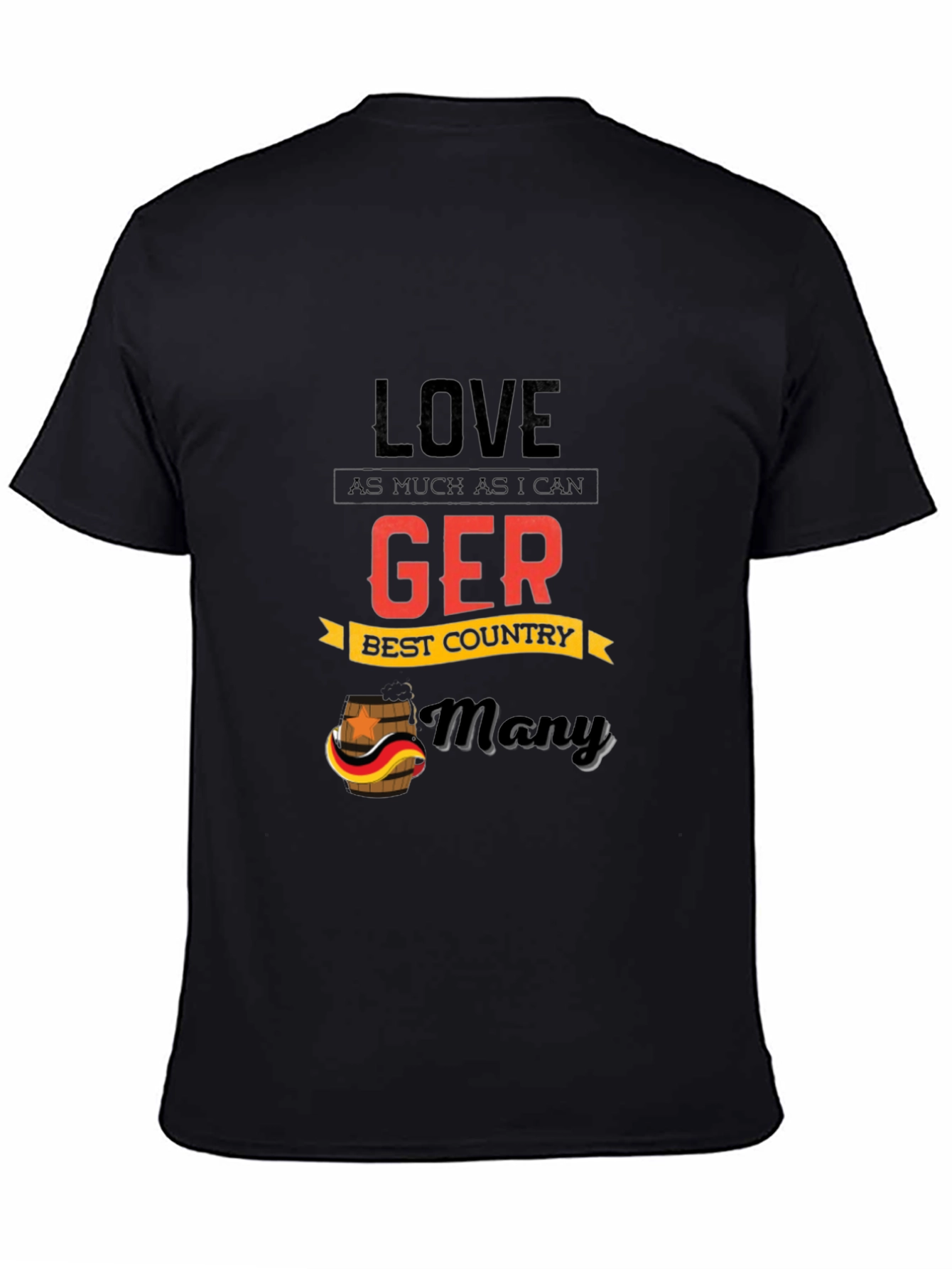 Love GERmany T-Shirt - Best Country German Pride