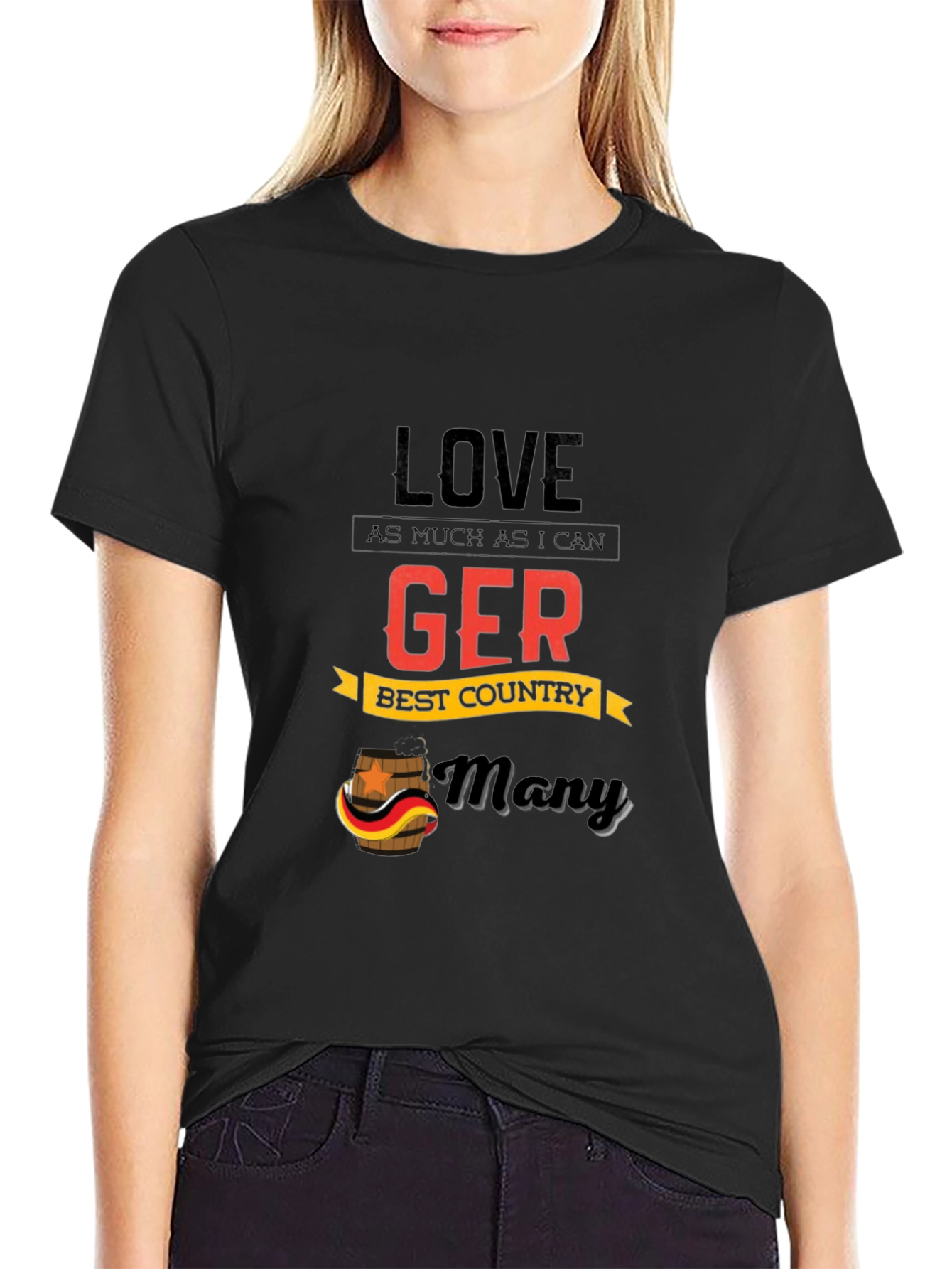 Love GERmany T-Shirt - Best Country German Pride