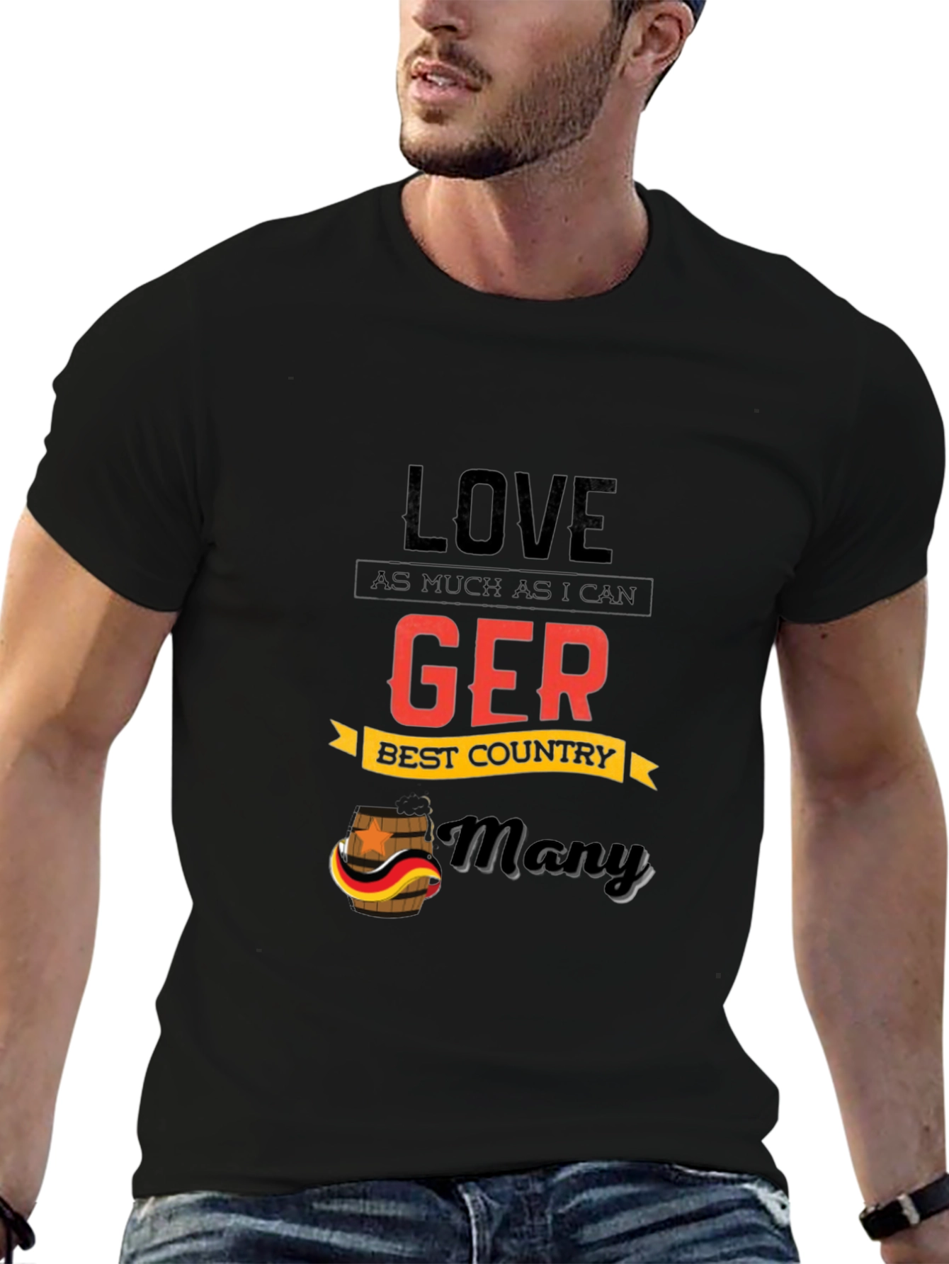 Love GERmany T-Shirt - Best Country German Pride