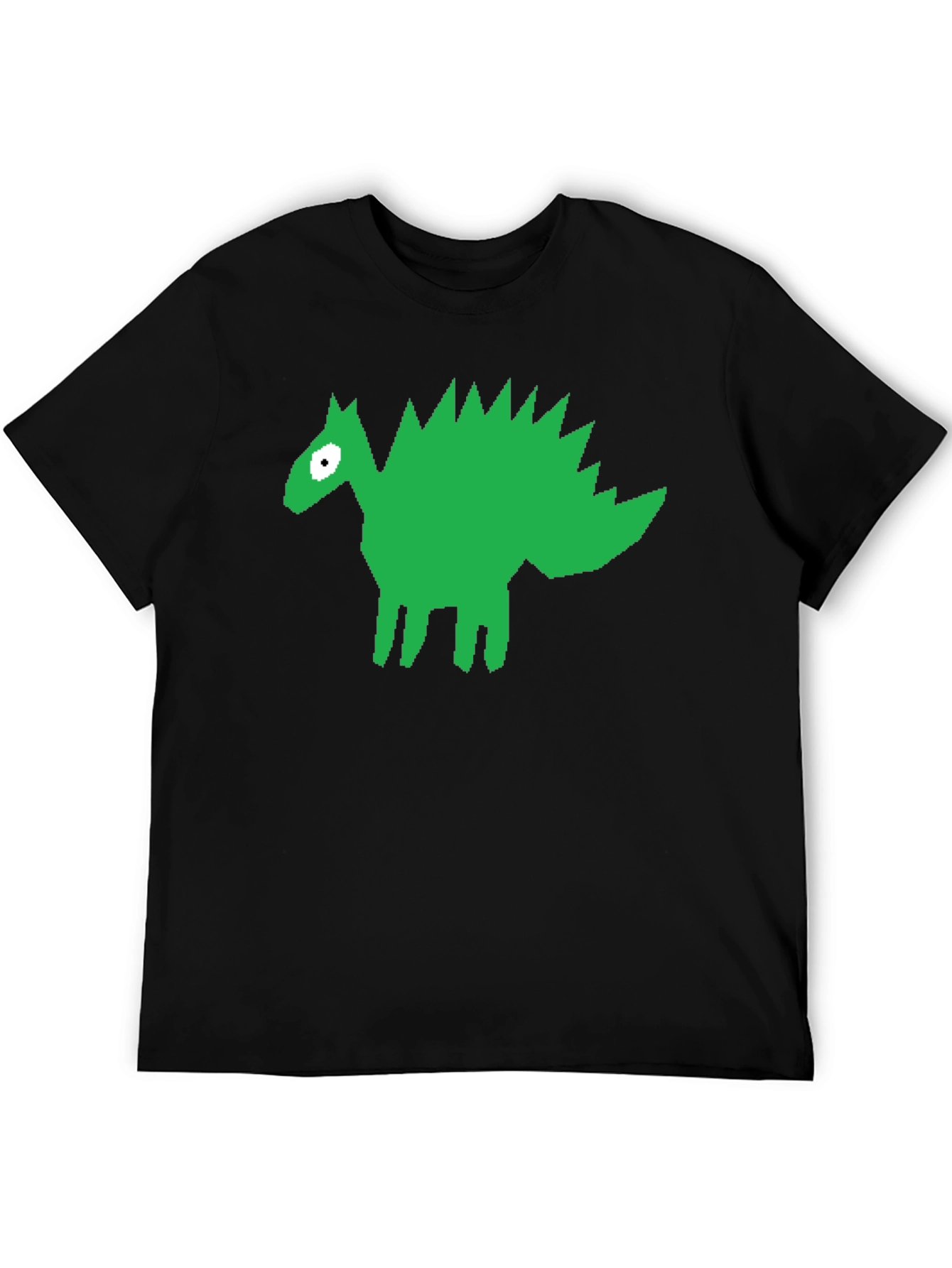 Dinosaur Graphic Black T-Shirt - Unique Design