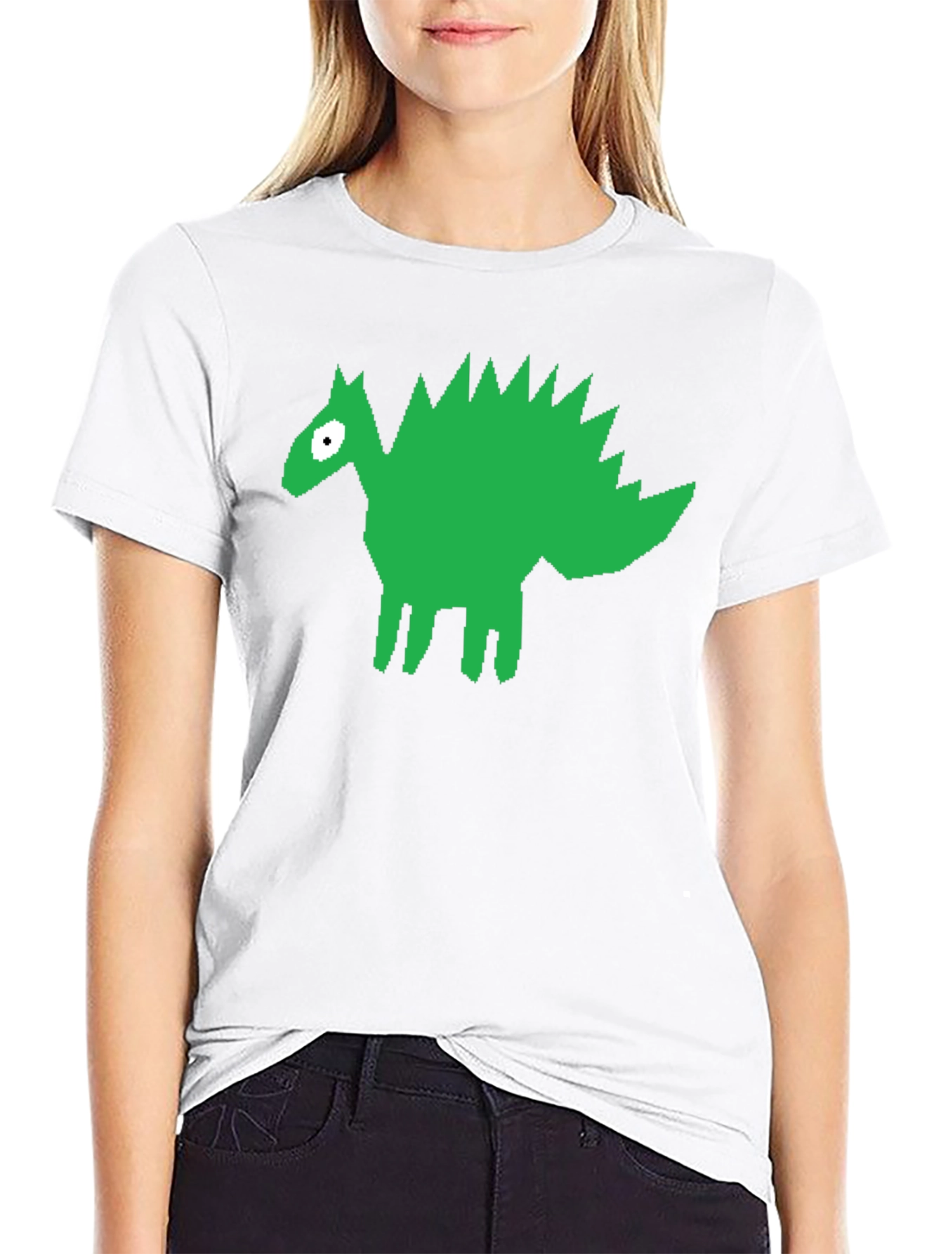 Dinosaur Graphic Black T-Shirt - Unique Design