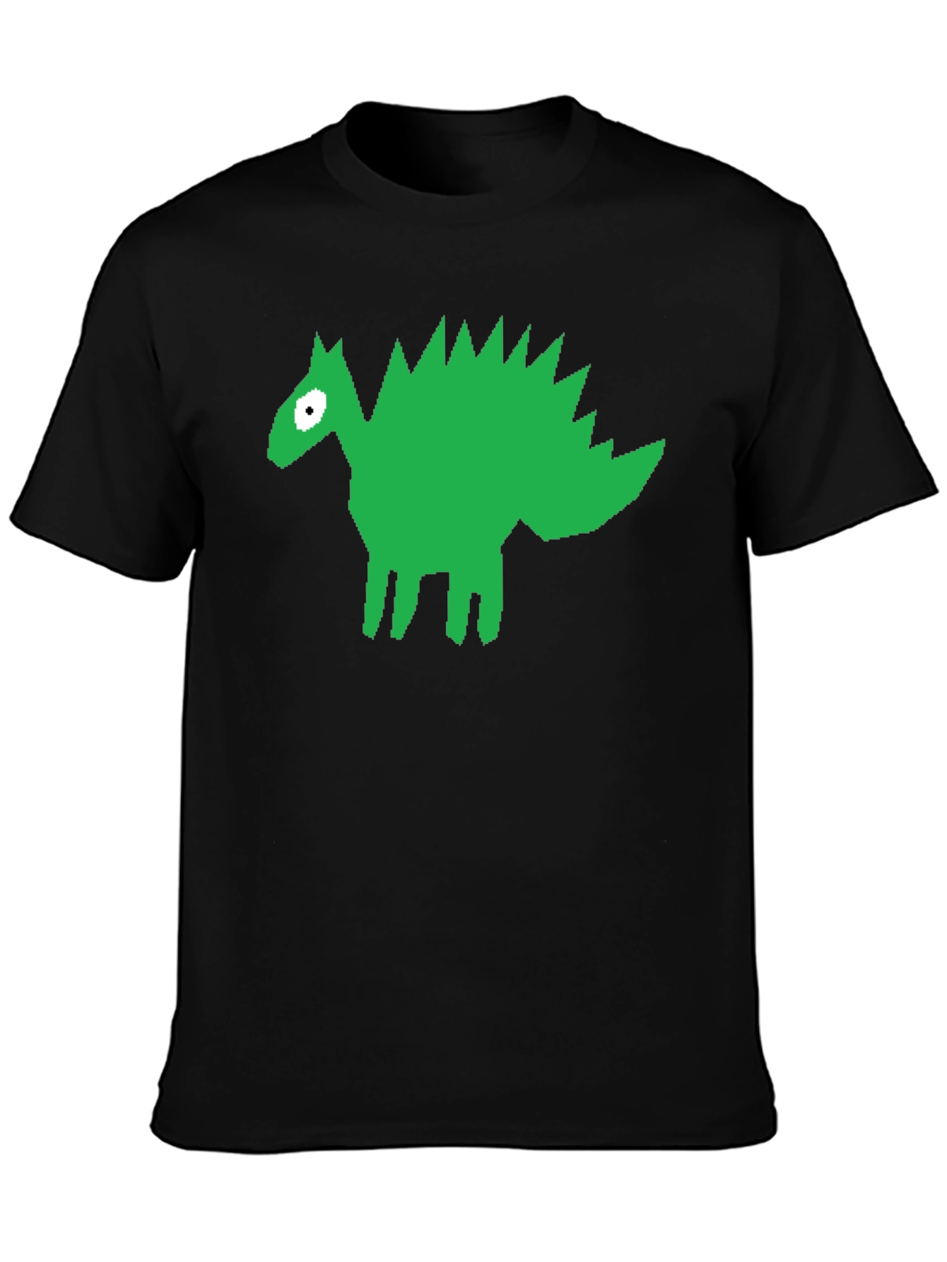Dinosaur Graphic Black T-Shirt - Unique Design