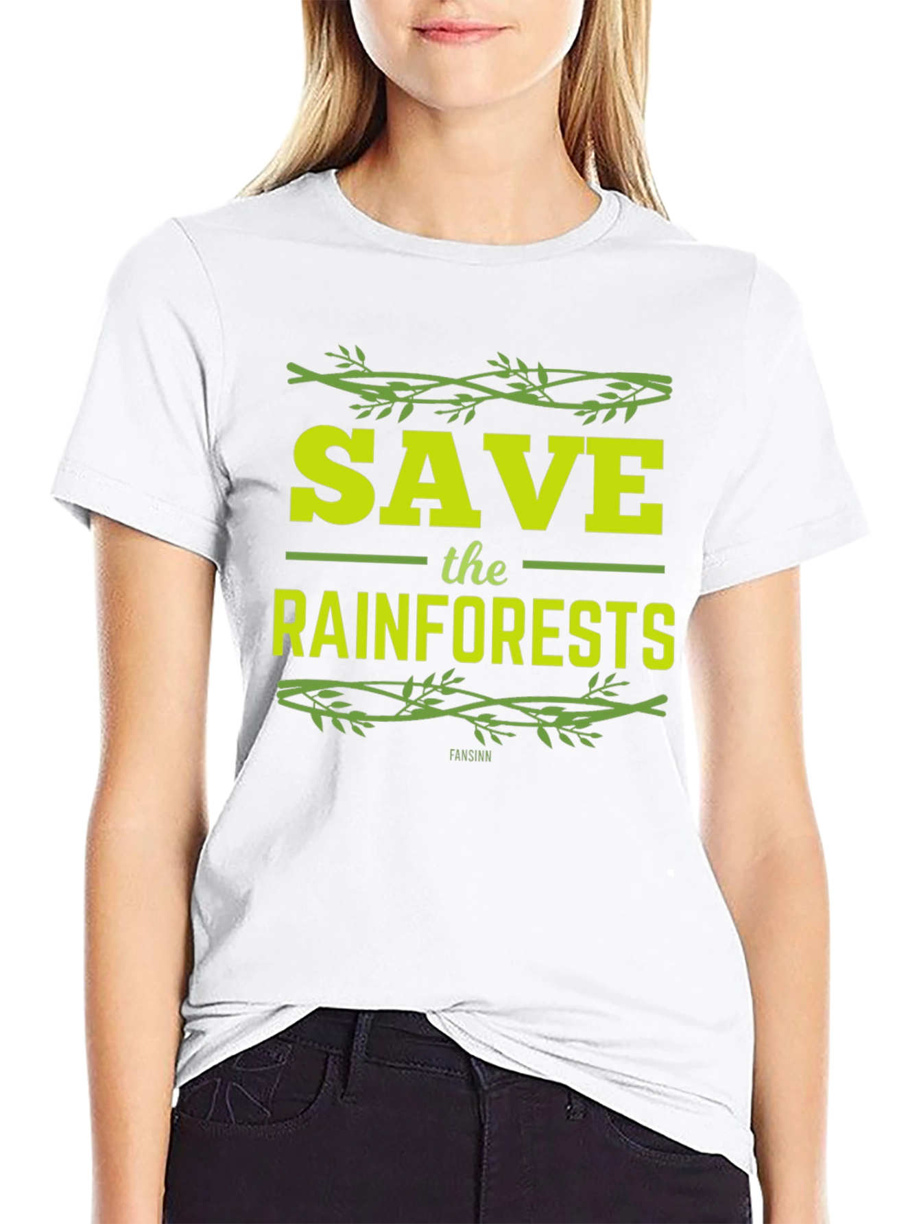 Save the Rainforests Graphic T-Shirt - Eco-Friendly Tee