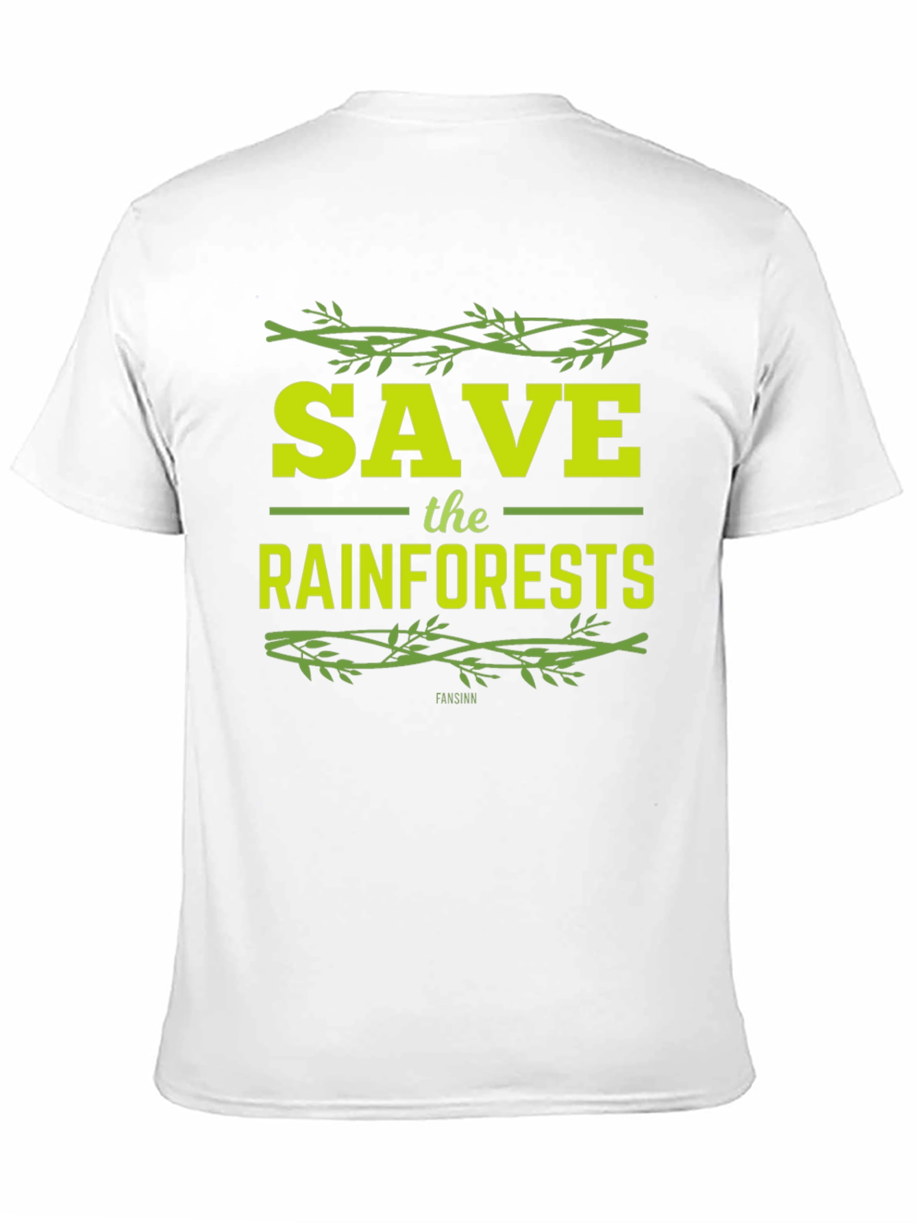 Save the Rainforests Graphic T-Shirt - Eco-Friendly Tee