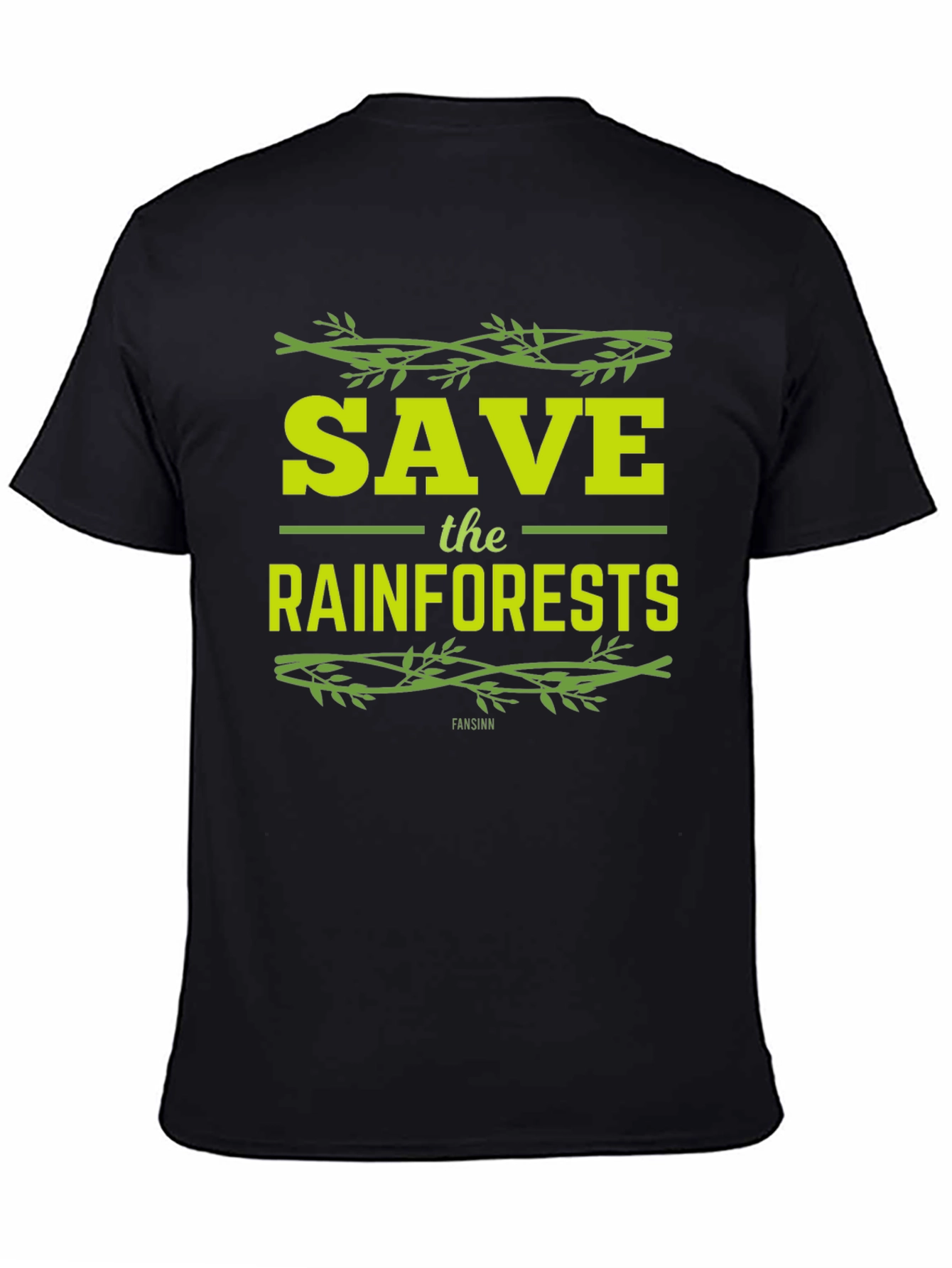 Save the Rainforests Graphic T-Shirt - Eco-Friendly Tee