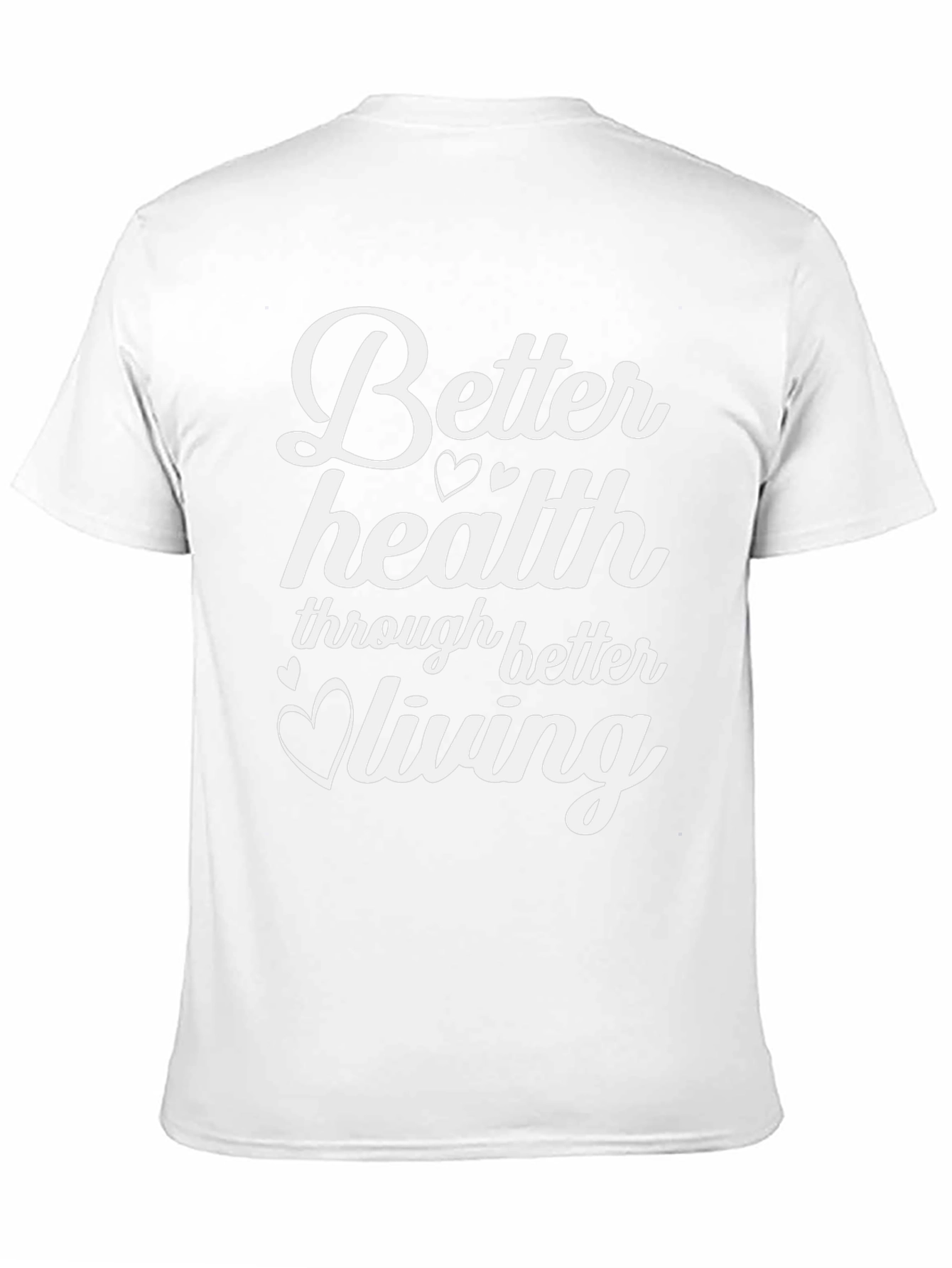 Better Health Living Black T-Shirt