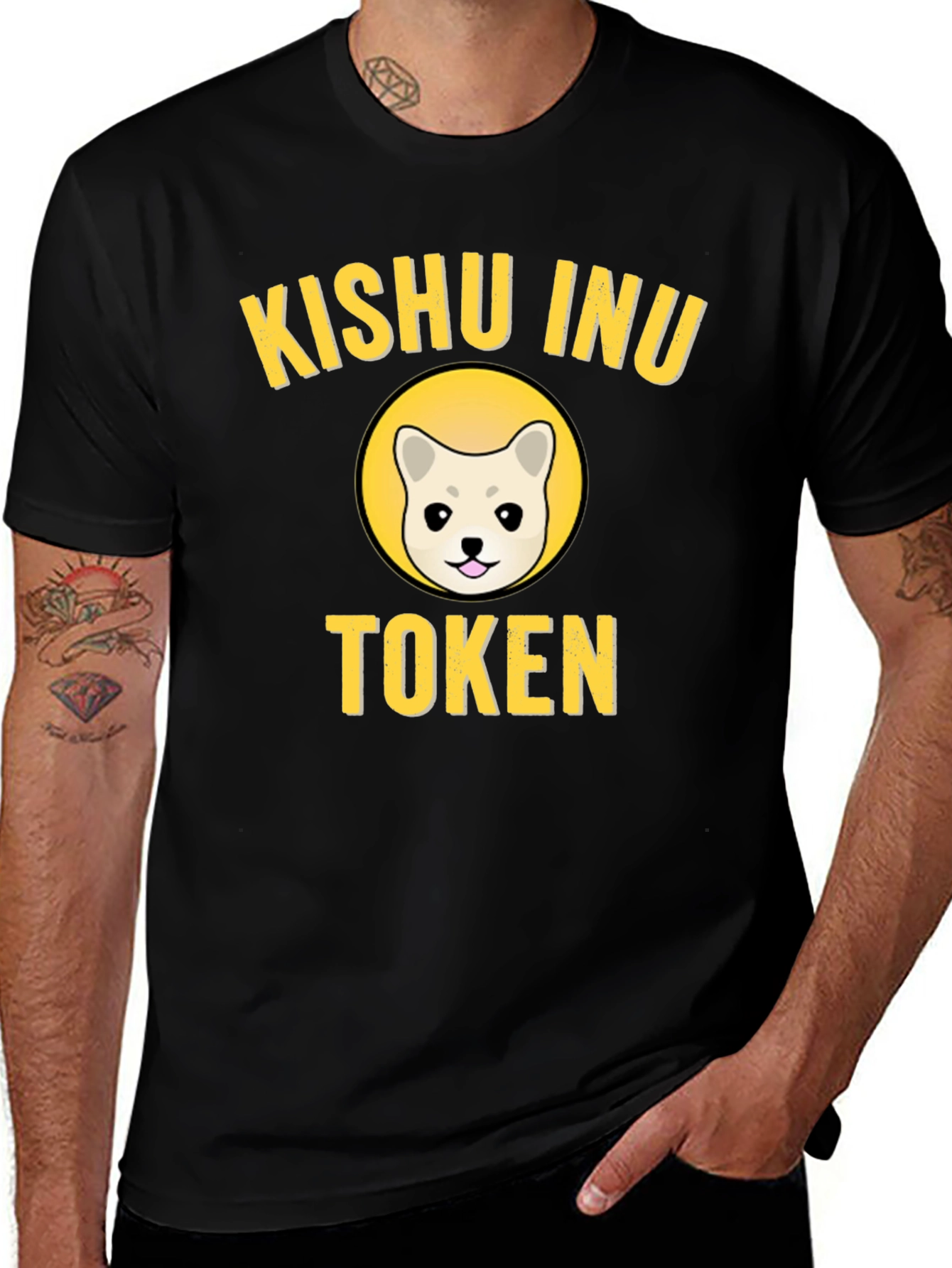 Kishu Inu Token Graphic T-Shirt - Crypto Doge