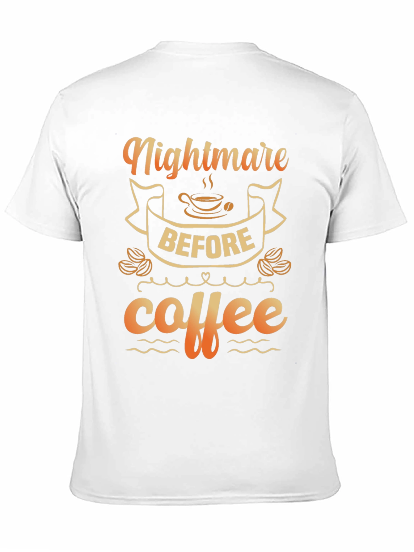 Nightmare Before Coffee Graphic Tee - Black