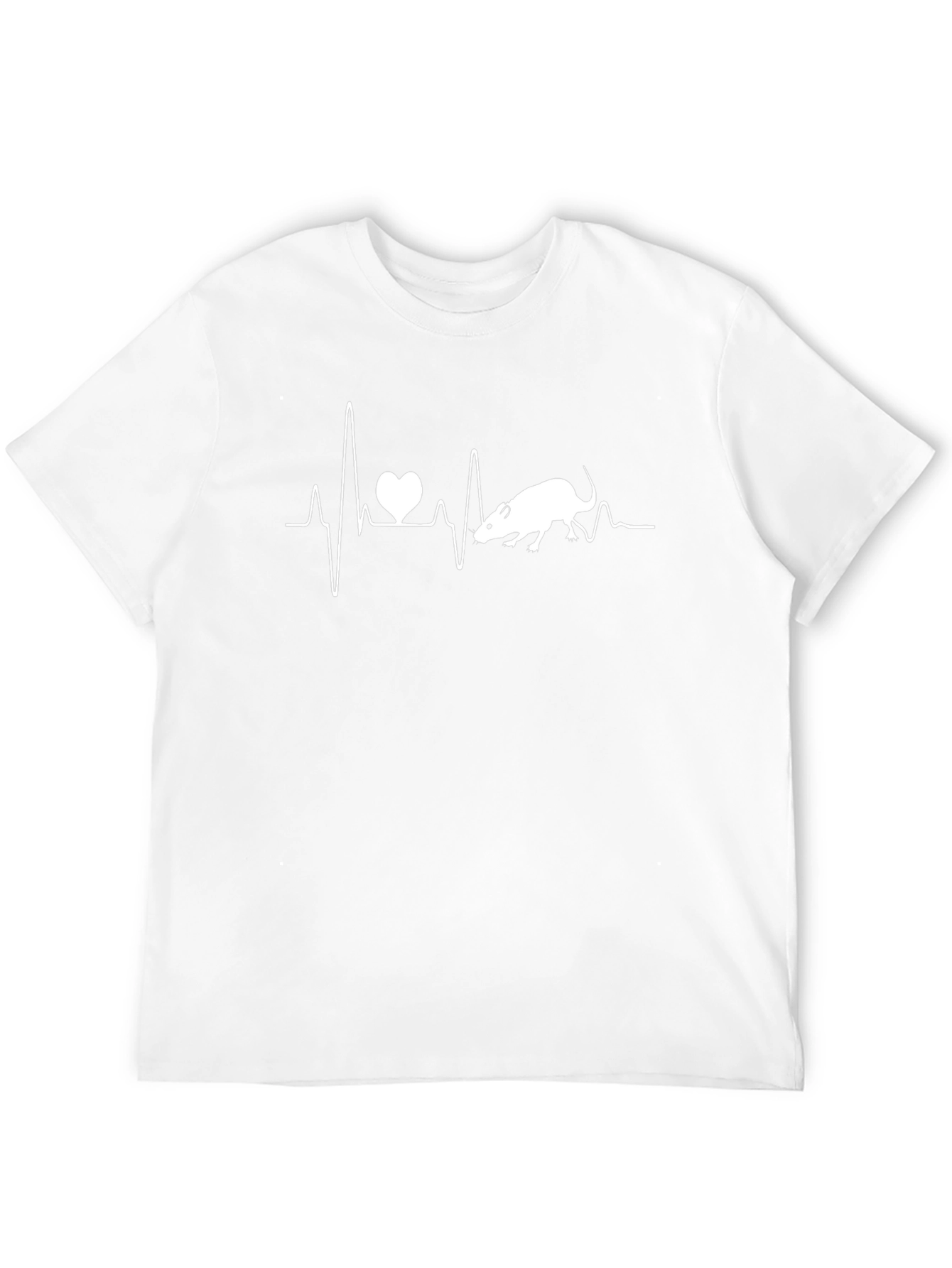 Rat Heartbeat T-Shirt - Love Rats!
