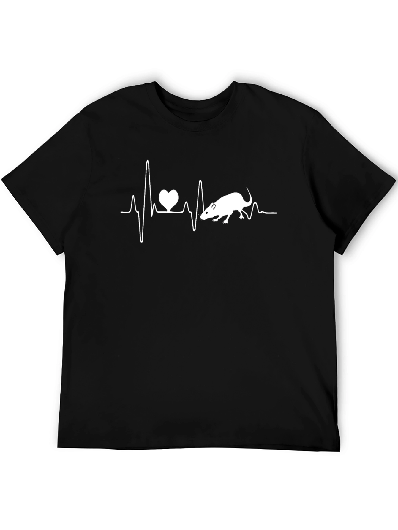 Rat Heartbeat T-Shirt - Love Rats!