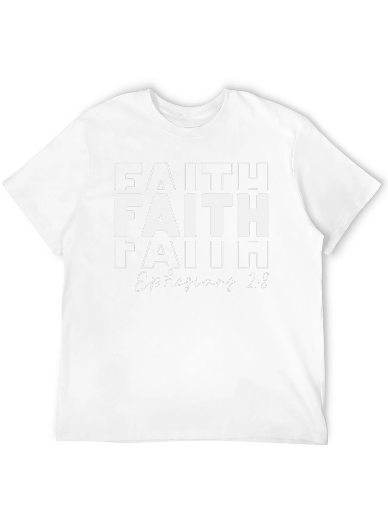 Faith Ephesians 2:8 T-Shirt - Christian Apparel
