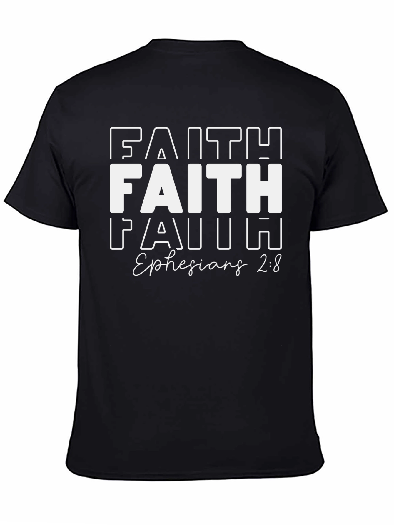 Faith Ephesians 2:8 T-Shirt - Christian Apparel