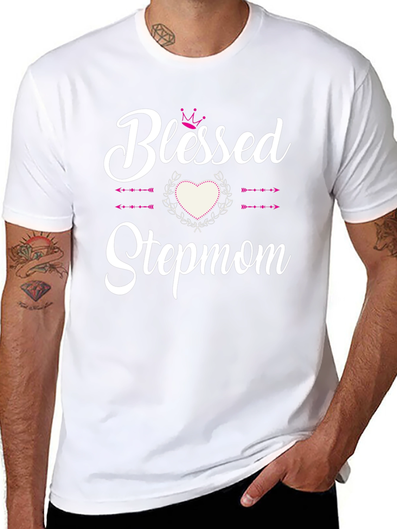 Blessed Stepmom Graphic Tee - Cute & Stylish!