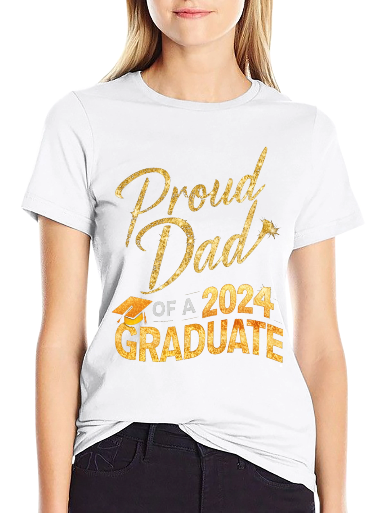 Proud Dad of a 2024 Graduate T-Shirt