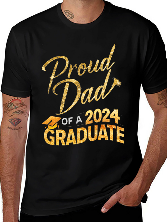 Proud Dad of a 2024 Graduate T-Shirt