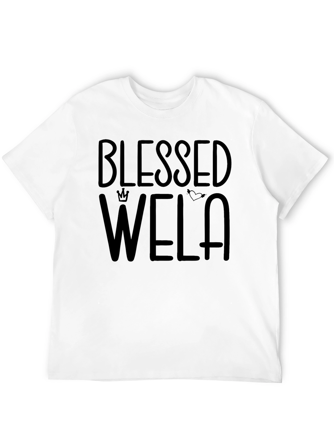 Blessed Wela Graphic T-Shirt - Casual Comfort