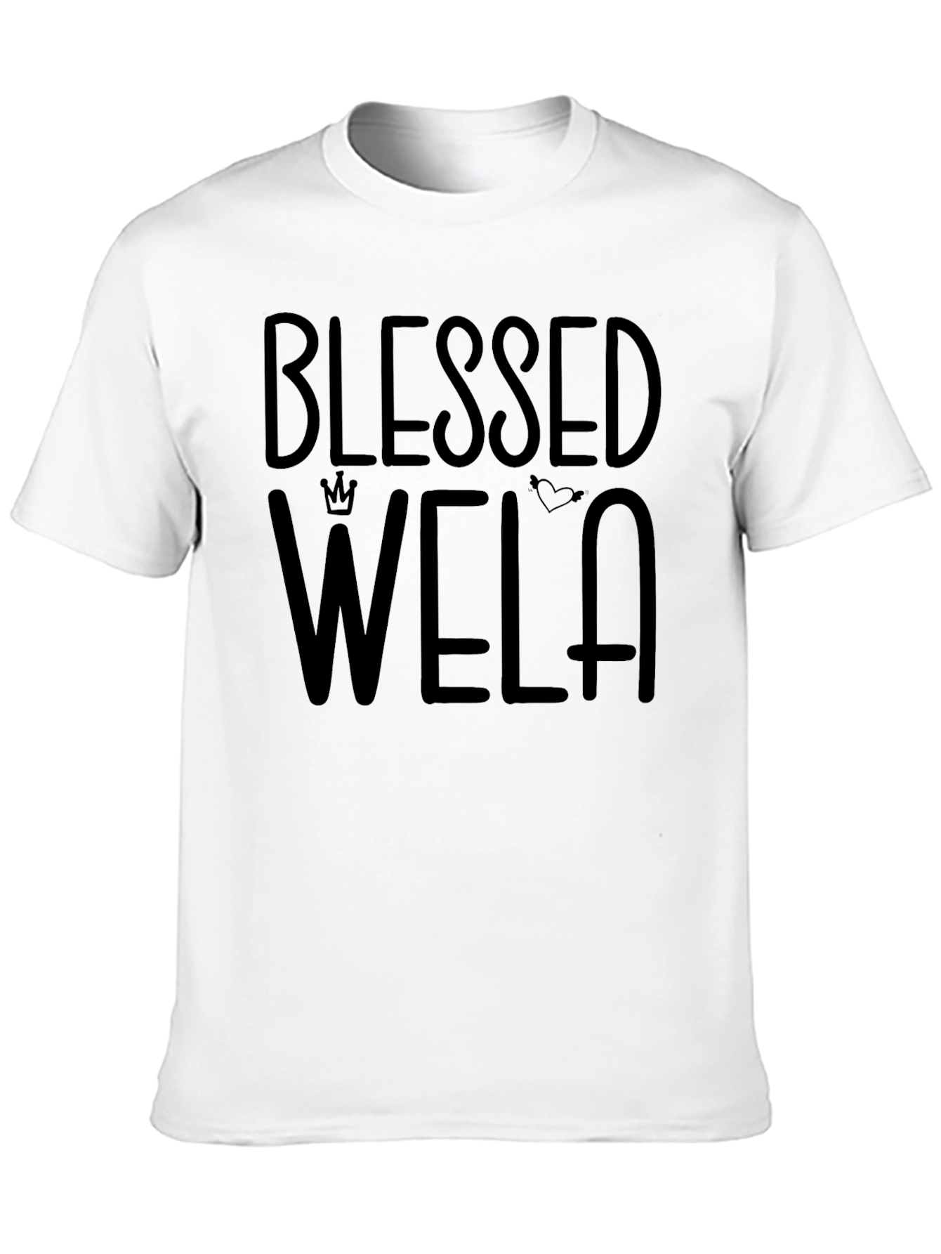Blessed Wela Graphic T-Shirt - Casual Comfort