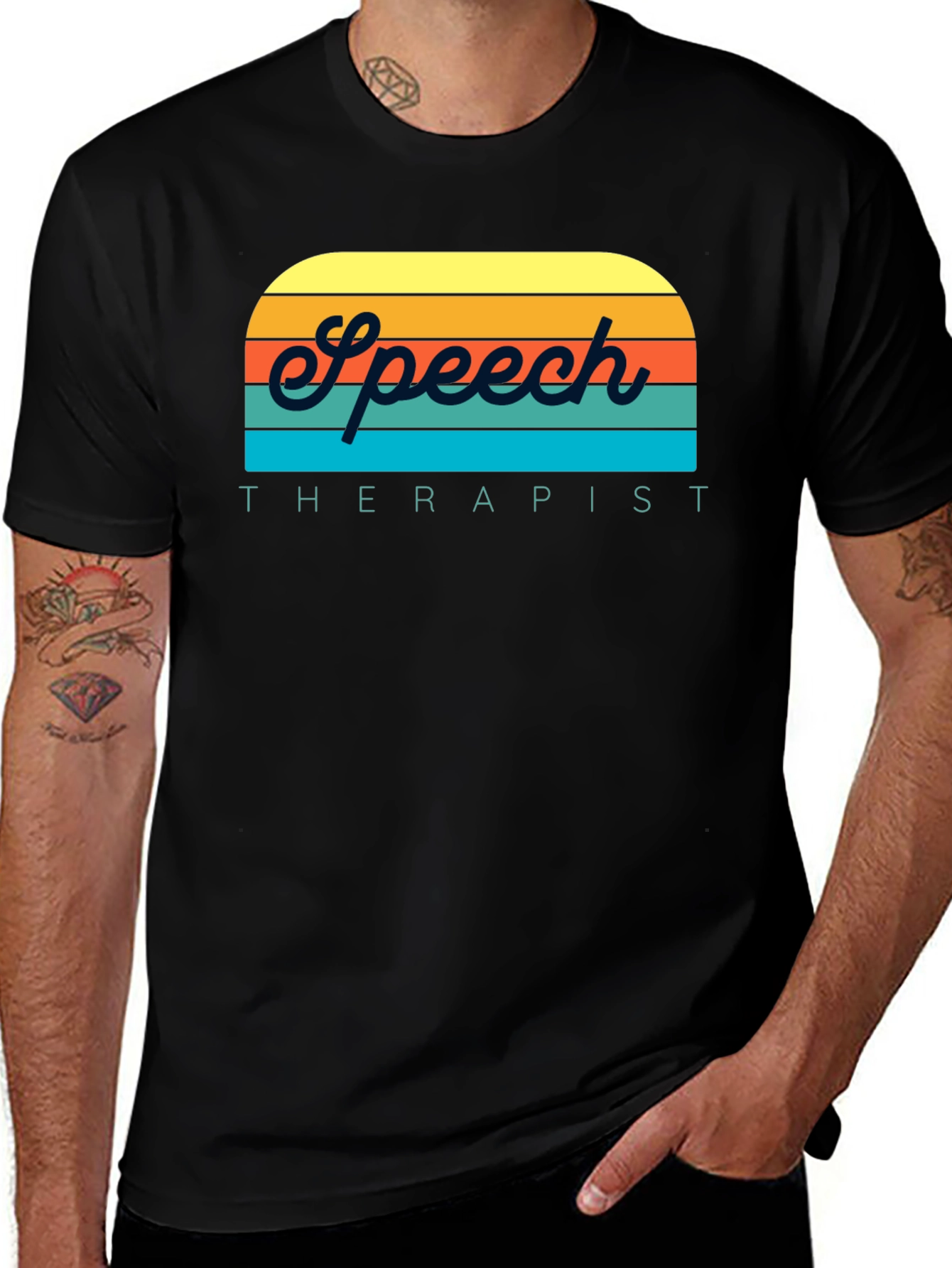 Speech Therapist Retro Tee