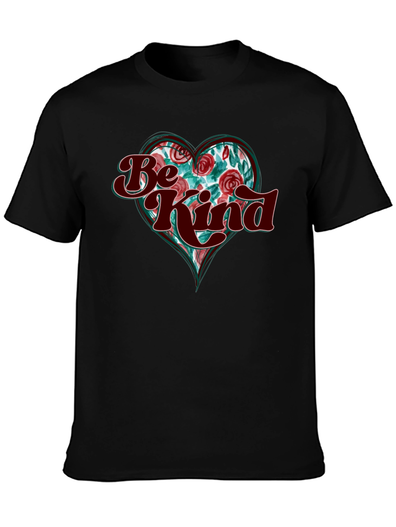 Be Kind Heart Graphic T-Shirt
