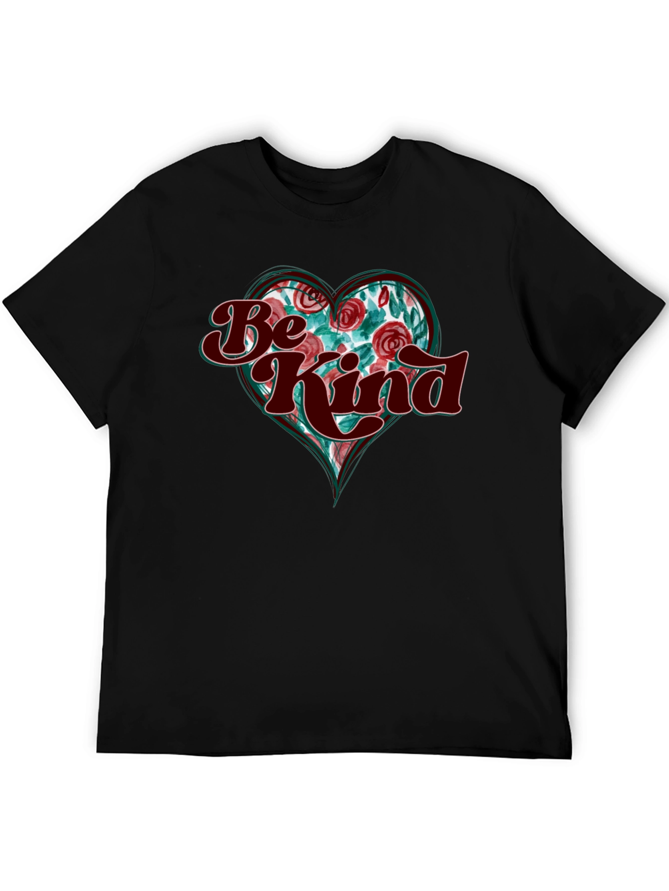 Be Kind Heart Graphic T-Shirt