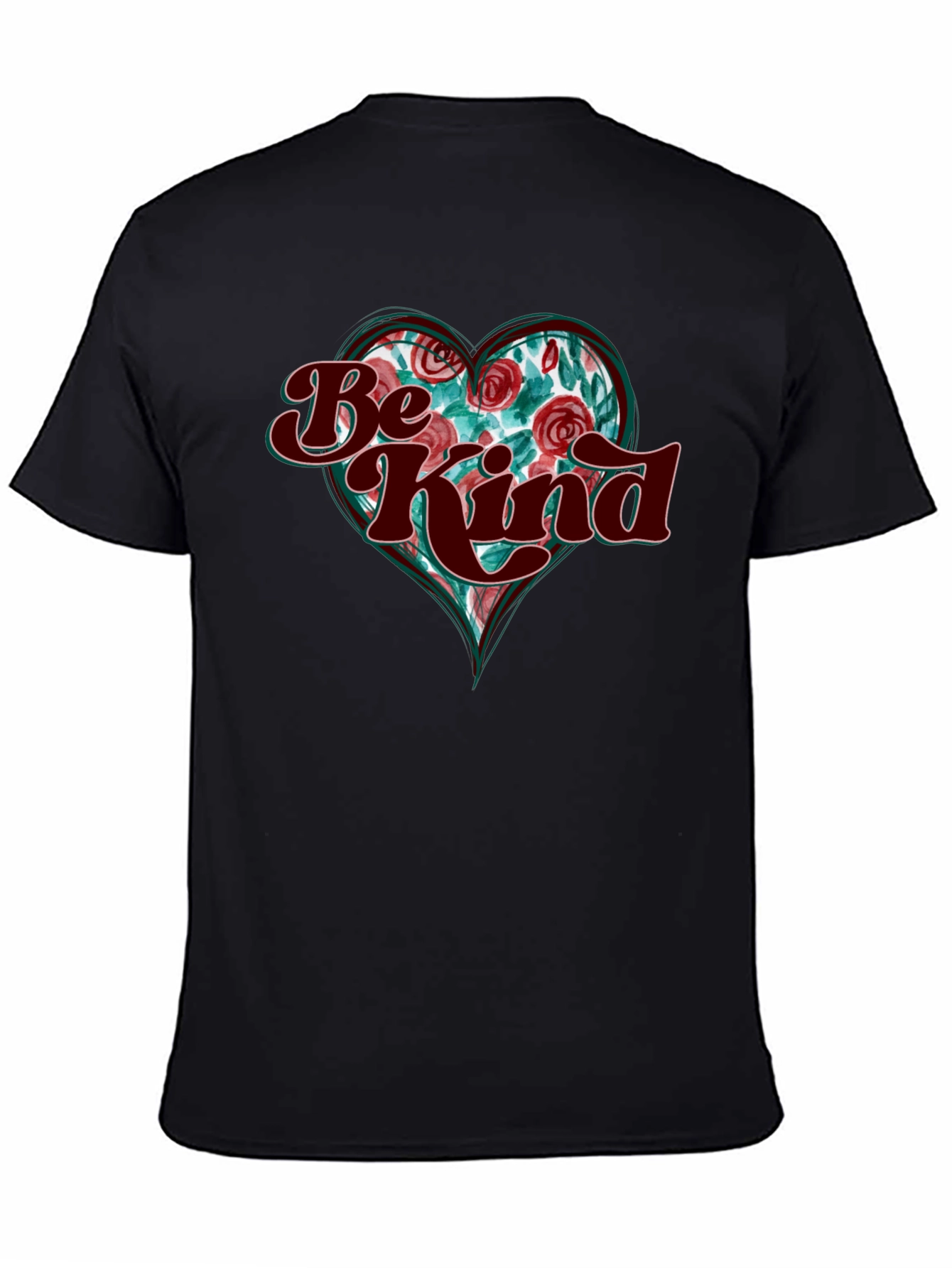 Be Kind Heart Graphic T-Shirt