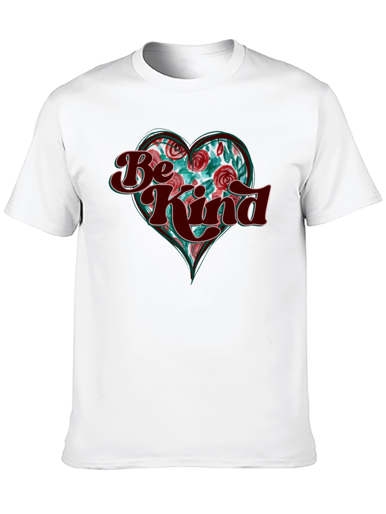 Be Kind Heart Graphic T-Shirt