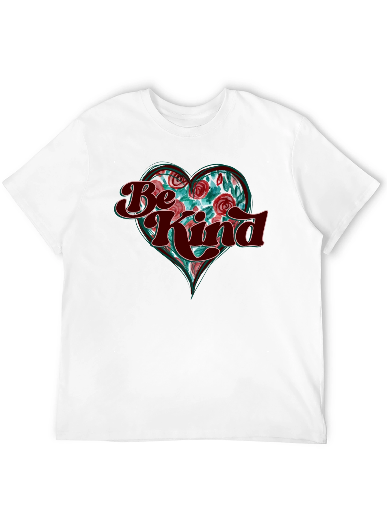 Be Kind Heart Graphic T-Shirt