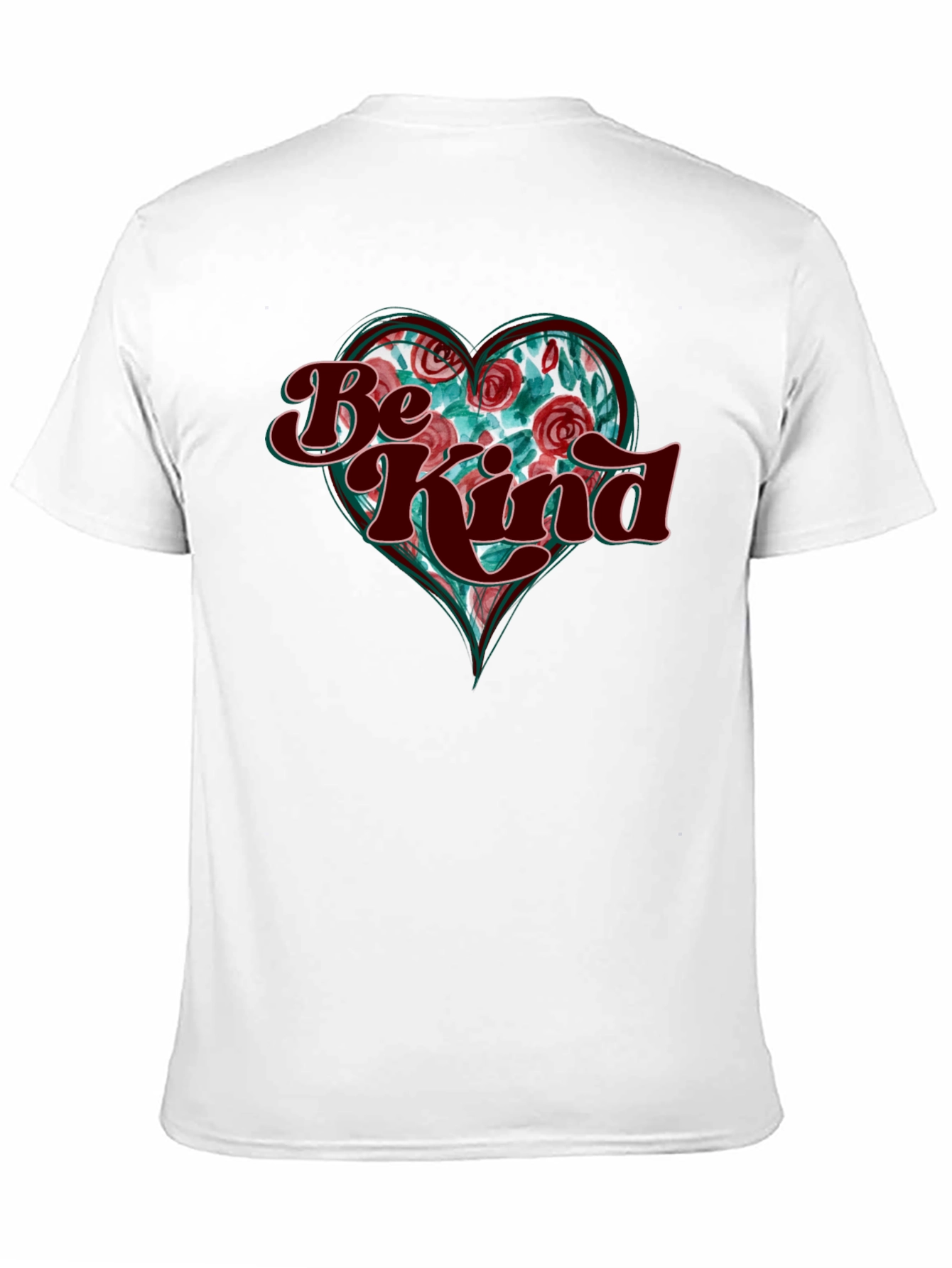 Be Kind Heart Graphic T-Shirt
