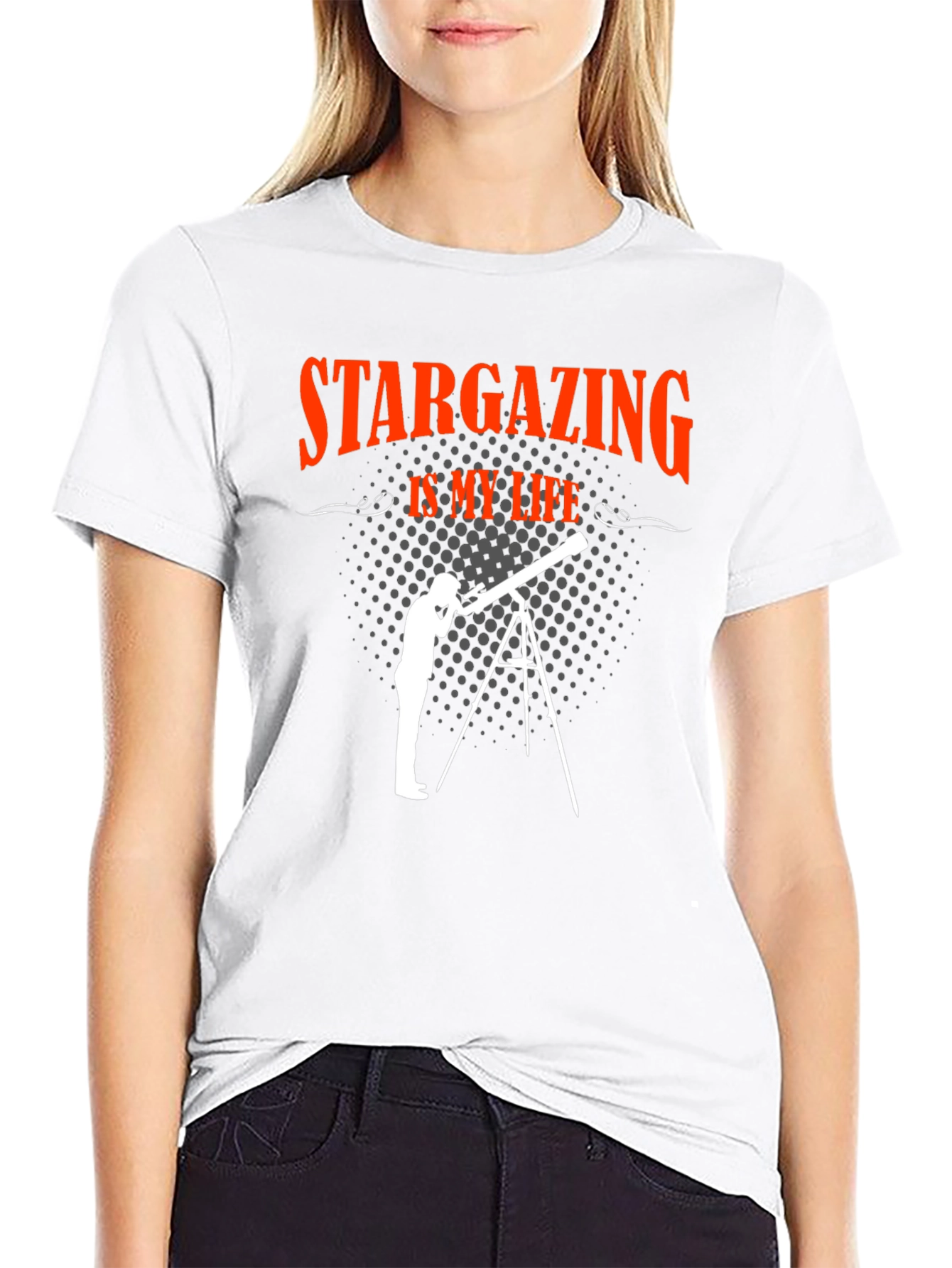 Stargazing Is My Life T-Shirt - Astronomy Lover Gift