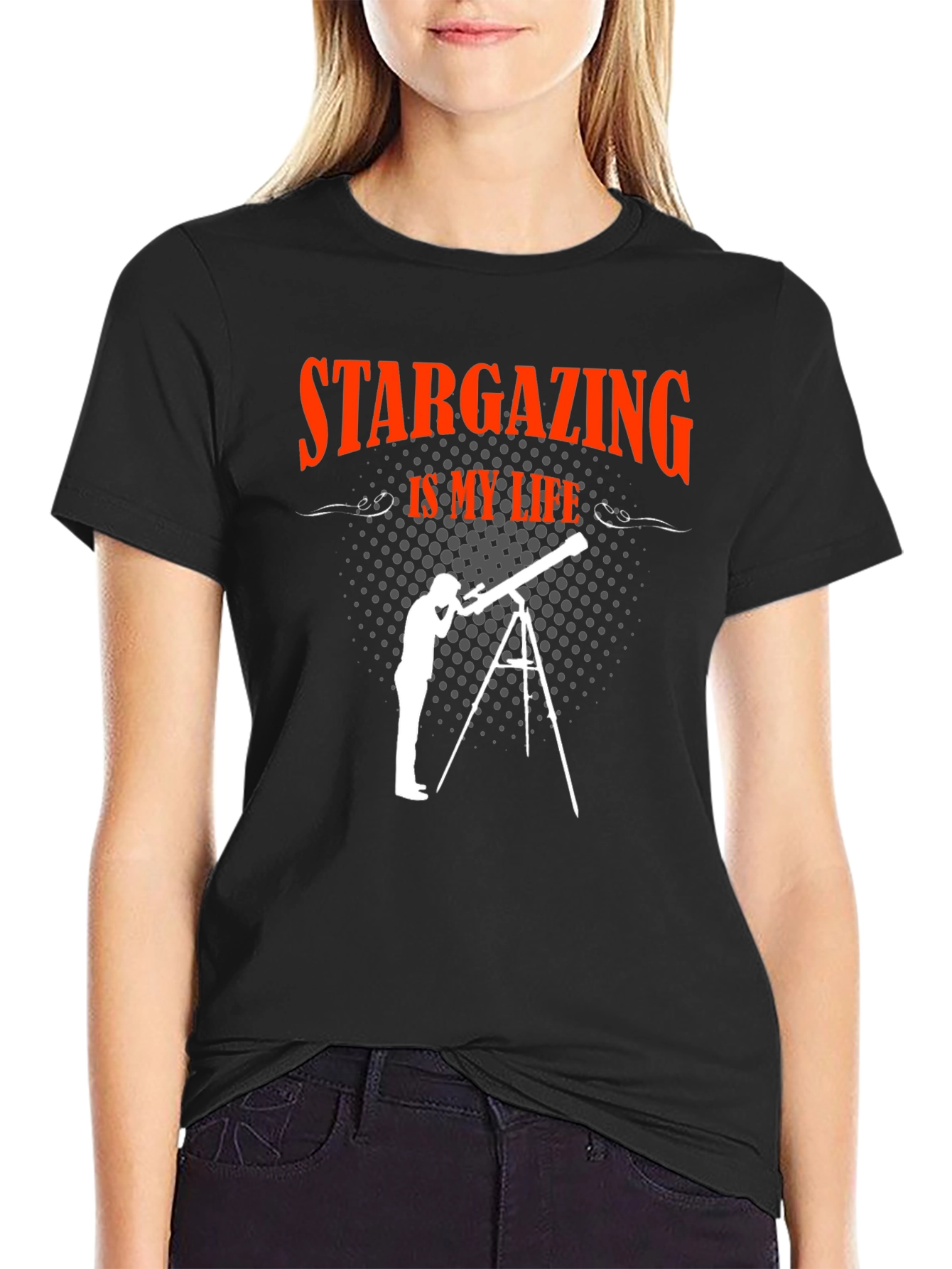 Stargazing Is My Life T-Shirt - Astronomy Lover Gift
