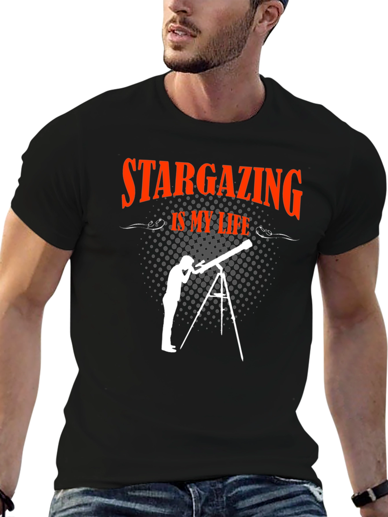Stargazing Is My Life T-Shirt - Astronomy Lover Gift