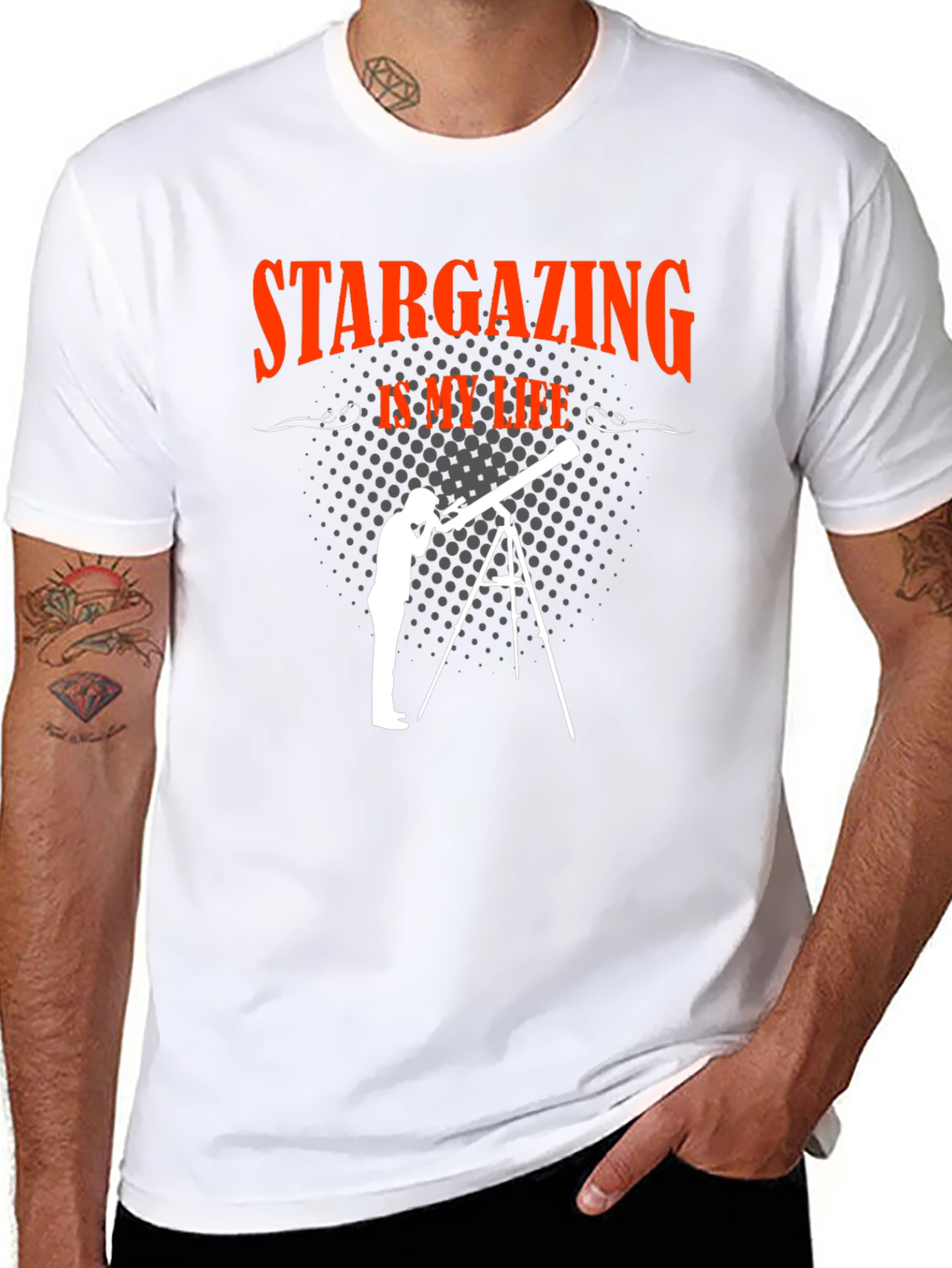 Stargazing Is My Life T-Shirt - Astronomy Lover Gift