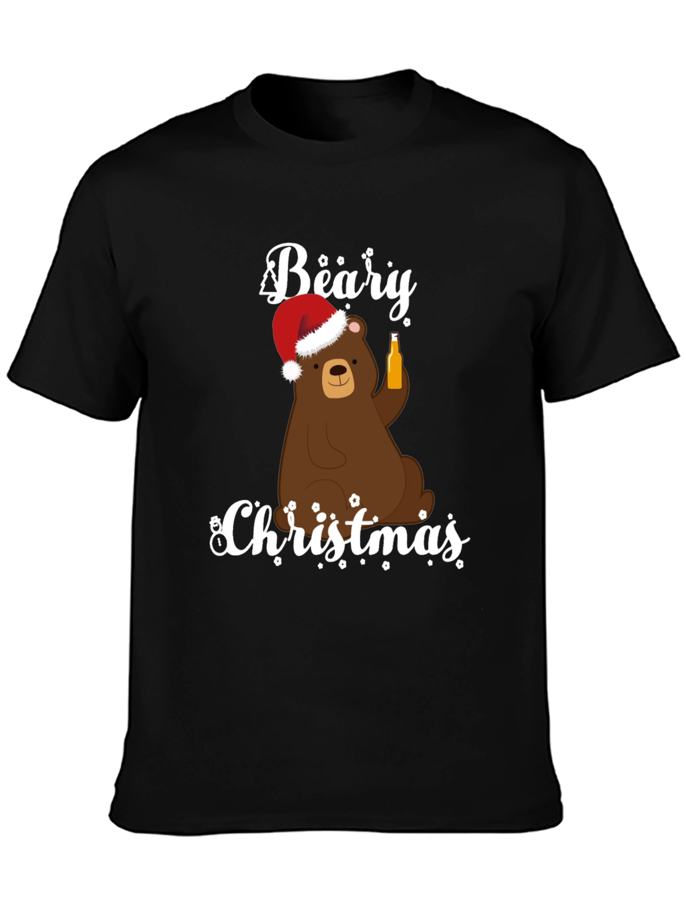 Beary Christmas Holiday Graphic Tee