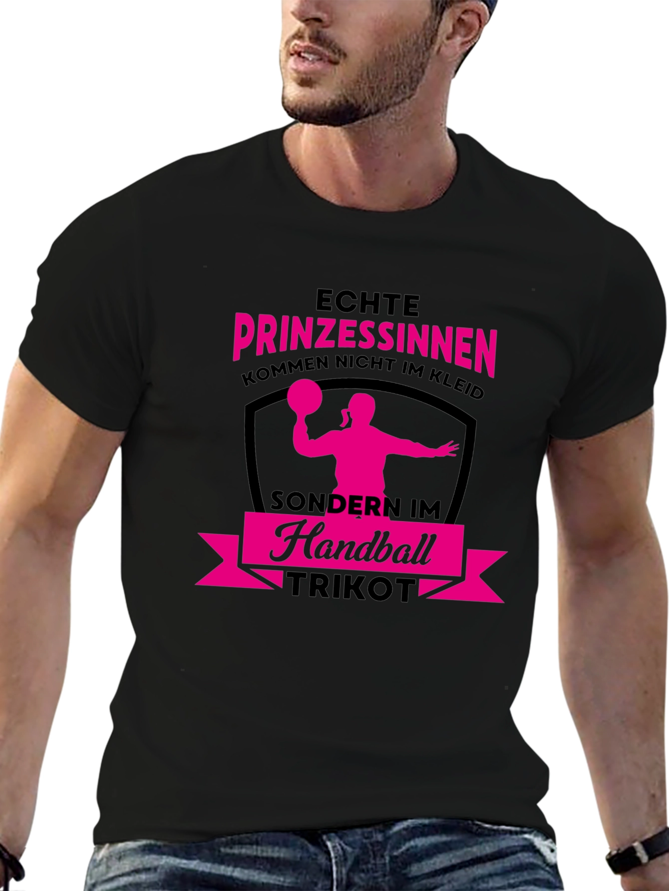 Echte Prinzessinnen Handball T-Shirt